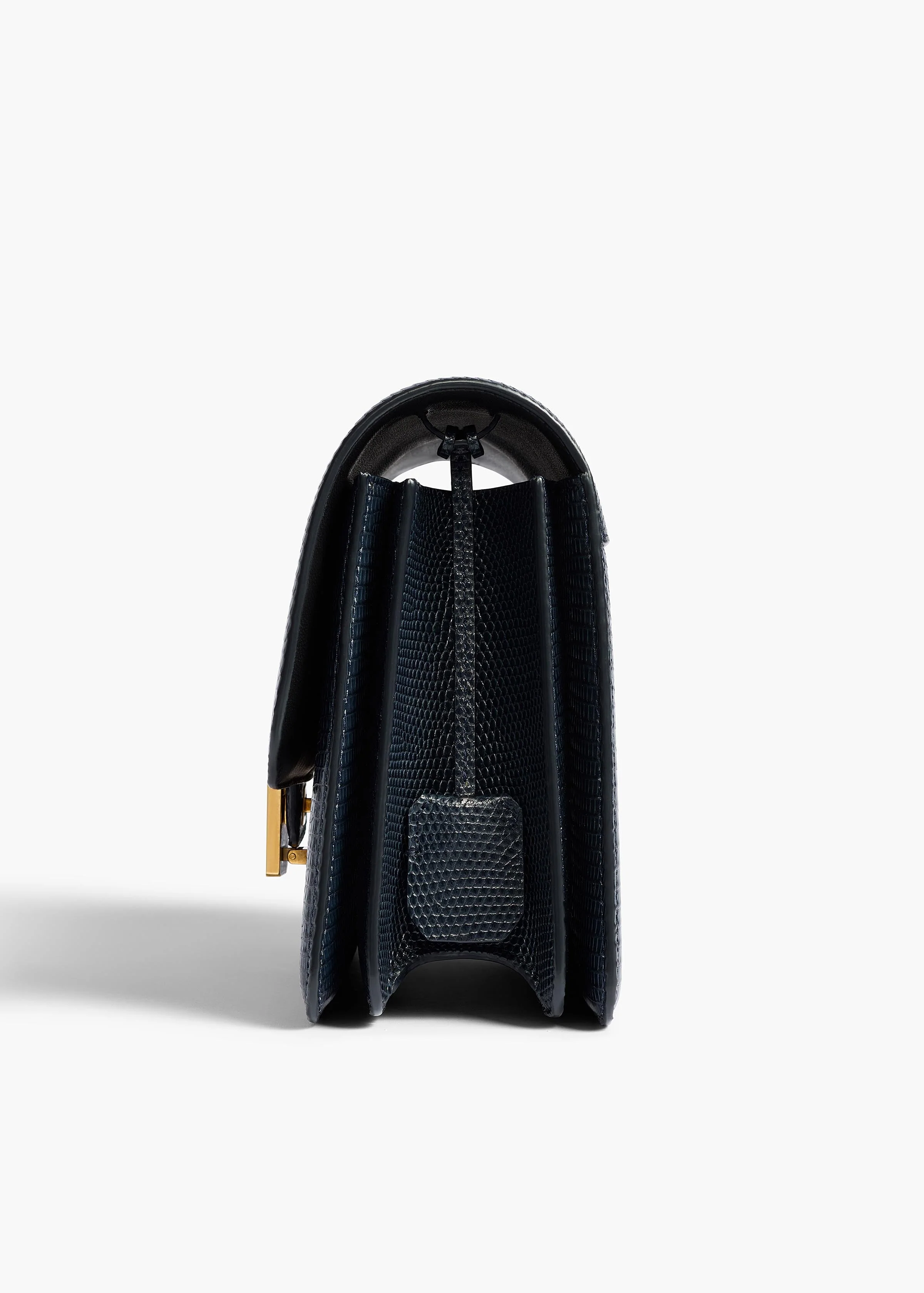 Khaite - Blake Crossbody Bag in Midnight Lizard - Image 5