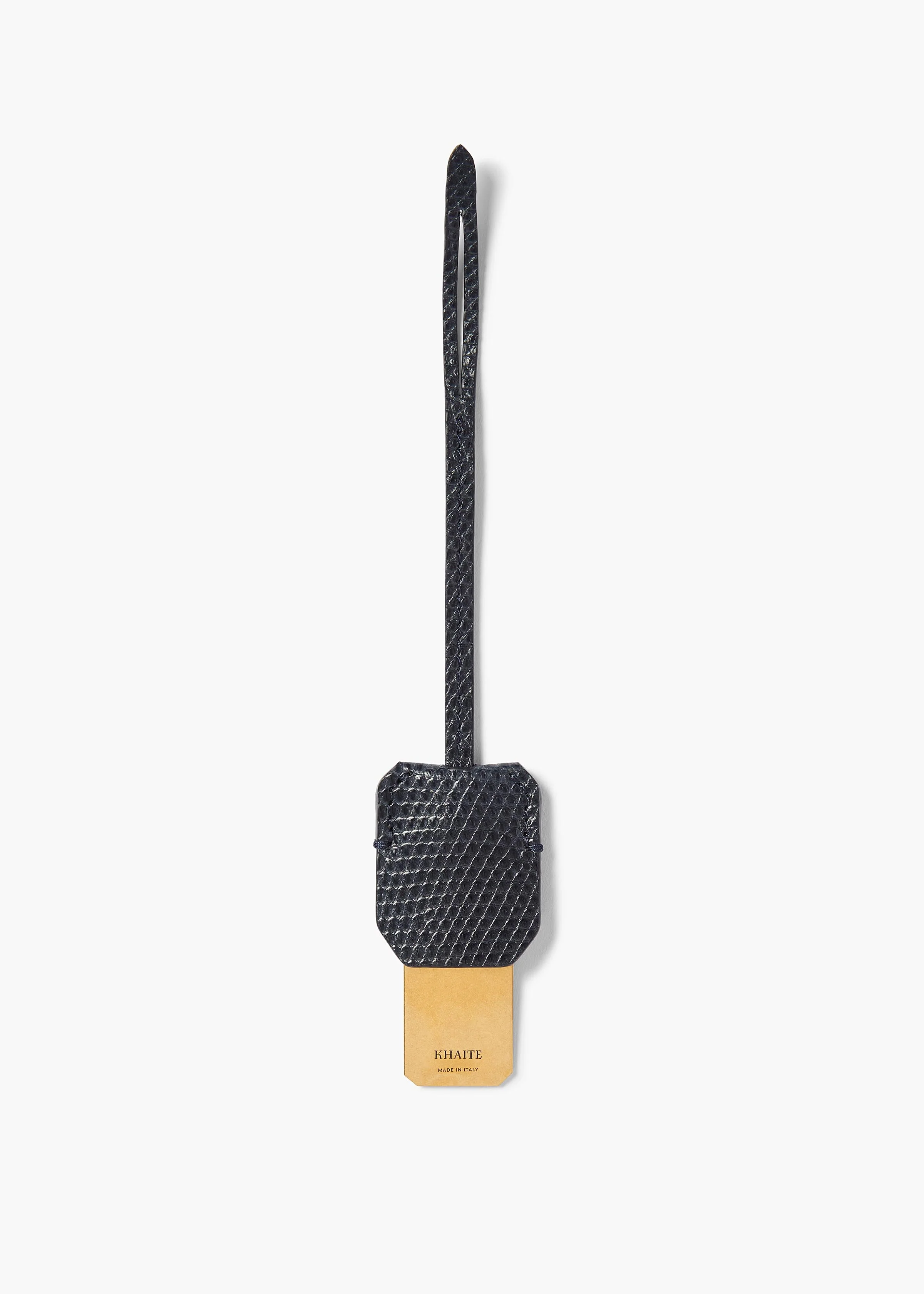 Khaite - Blake Crossbody Bag in Midnight Lizard - Image 6