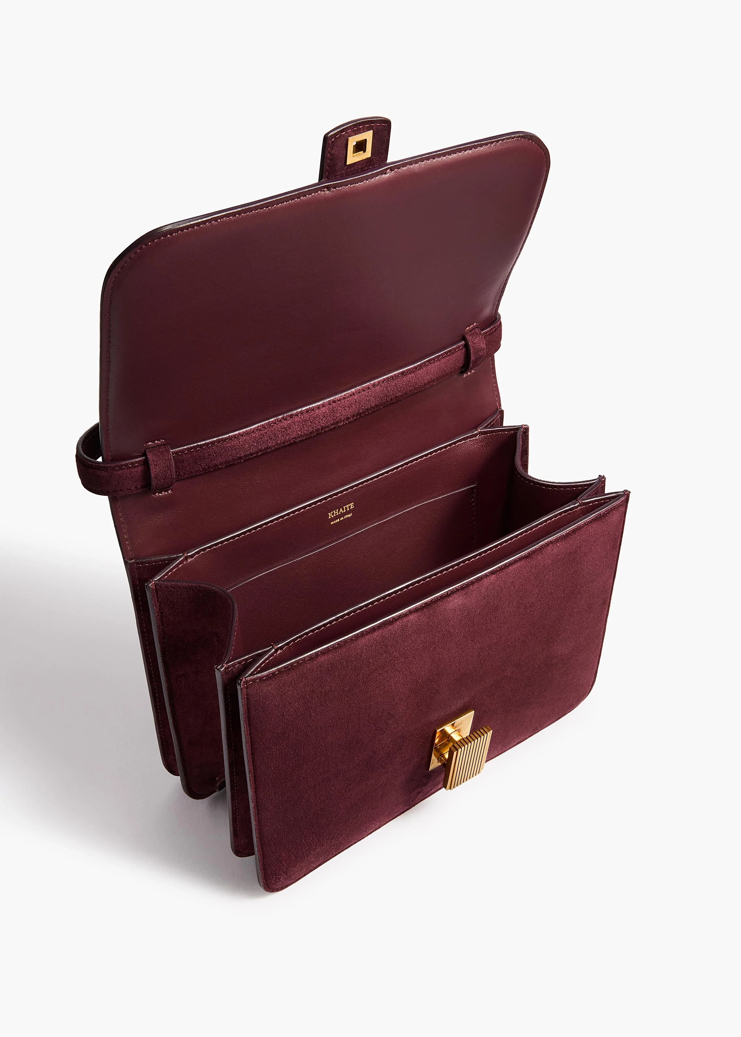 Khaite - Blake Crossbody in Rouge Noir - Image 3