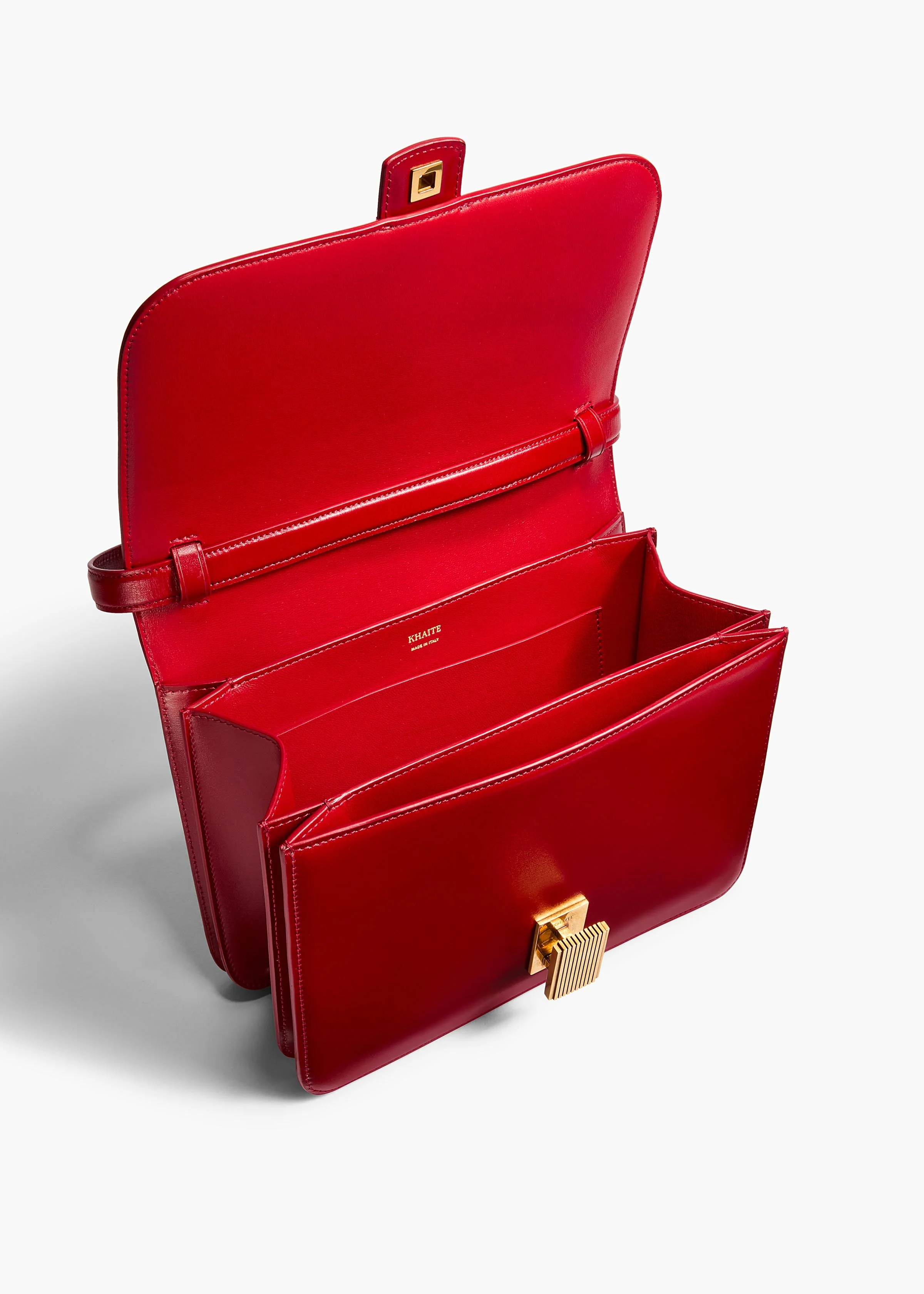Khaite - Blake Crossbody in Ruby - Image 3