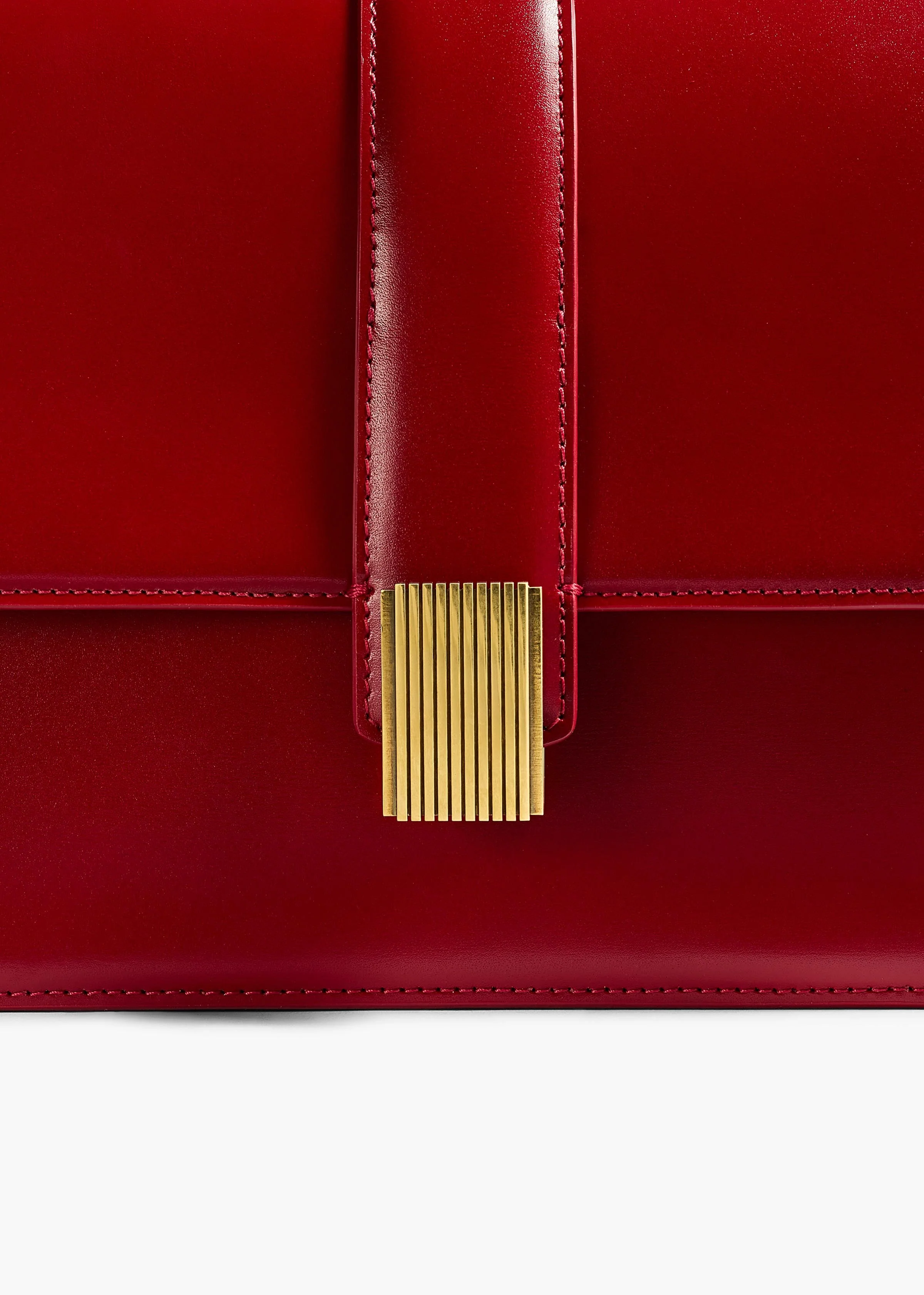 Khaite - Blake Crossbody in Ruby - Image 4