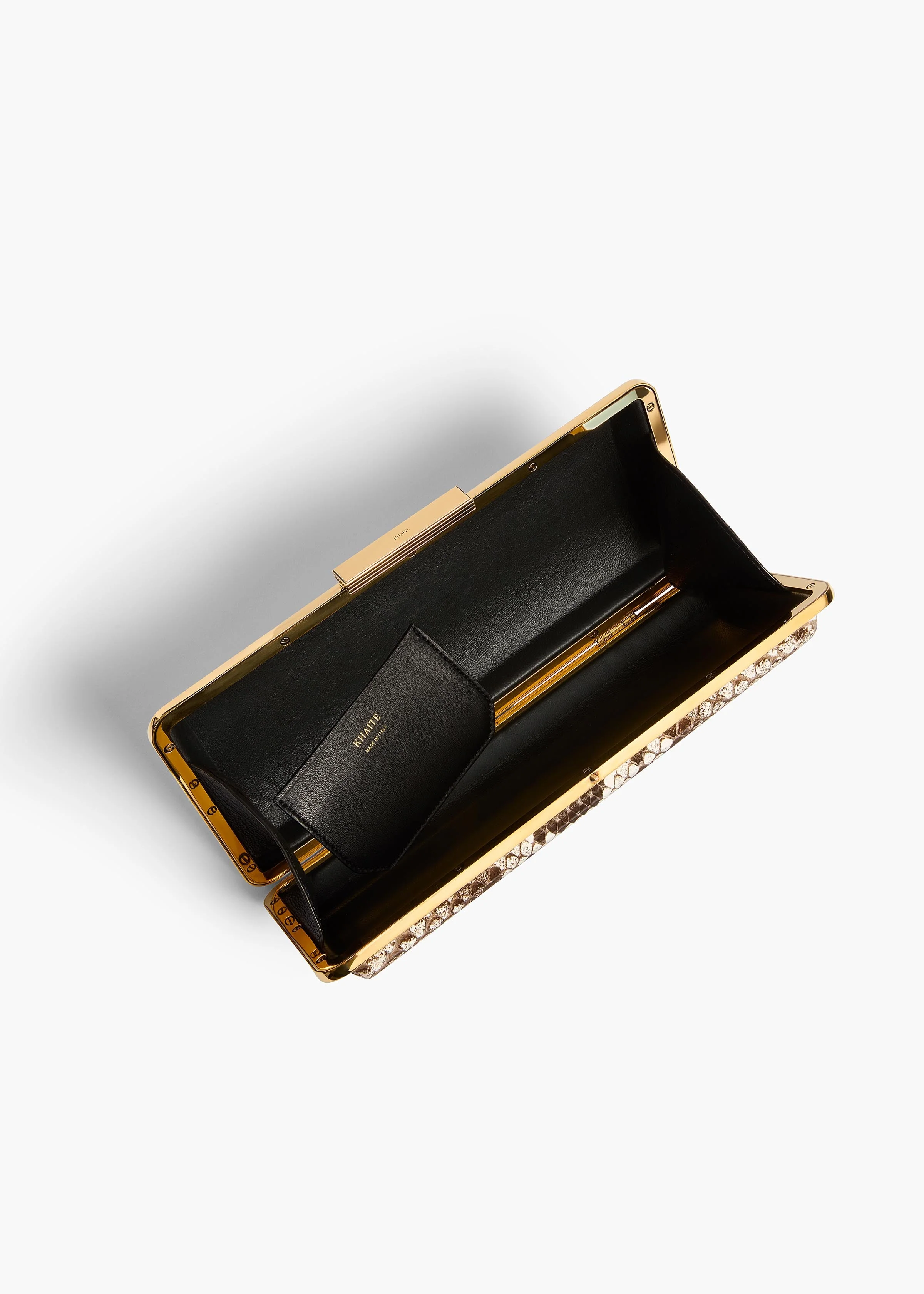 Khaite - Casey Minaudiere in Natural Python - Image 3