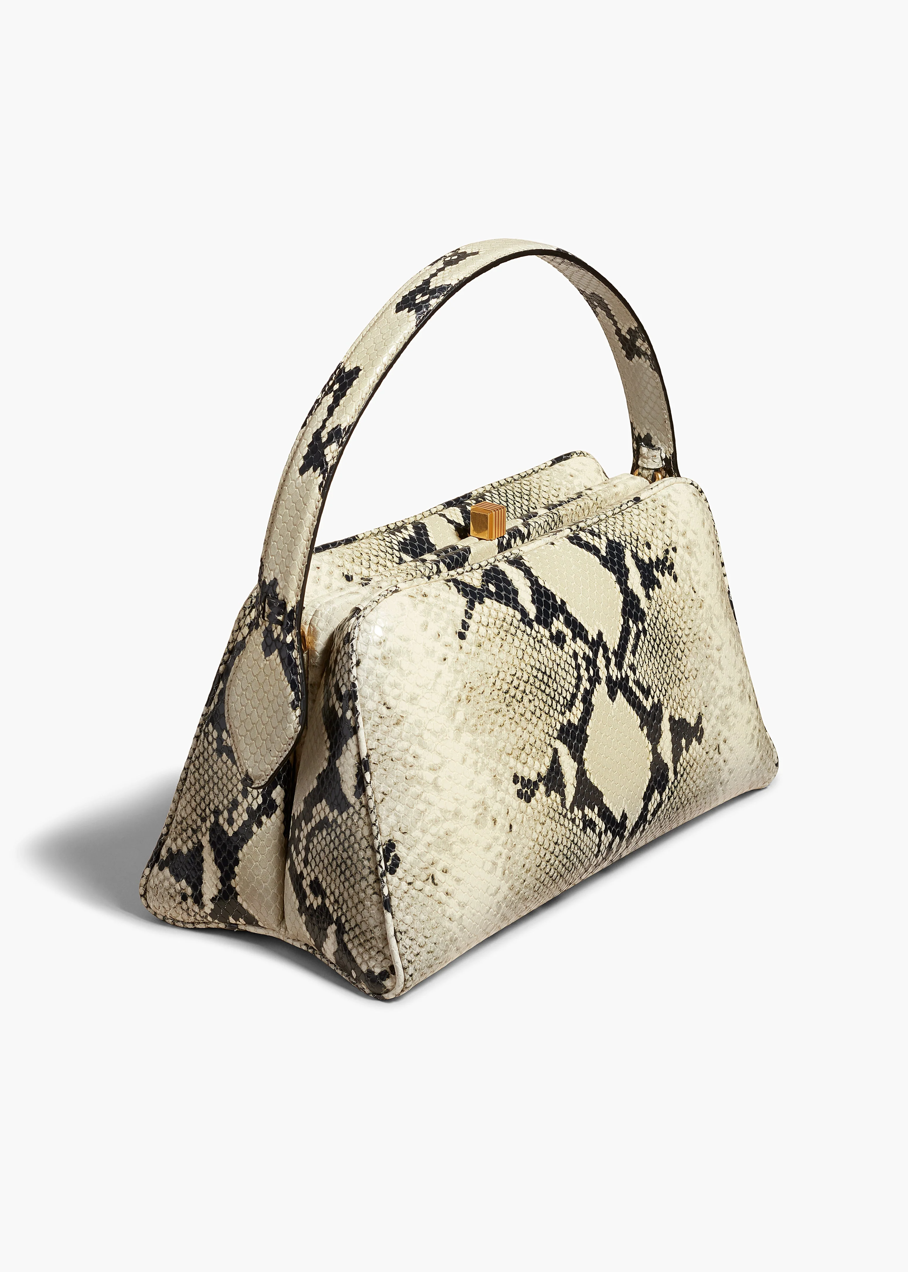 Khaite - Cate Bag in Natural Python - Embossed Leather - Image 2