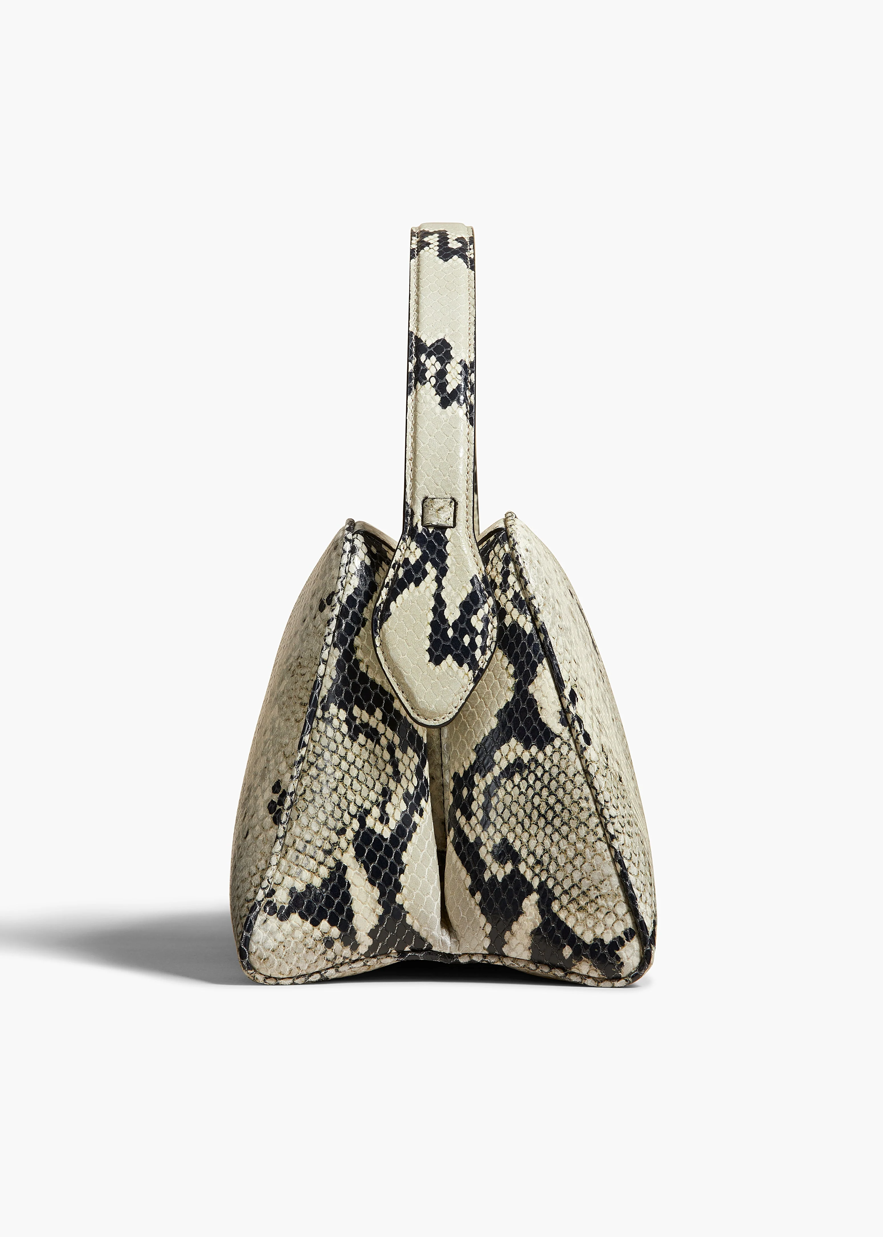 Khaite - Cate Bag in Natural Python - Embossed Leather - Image 3