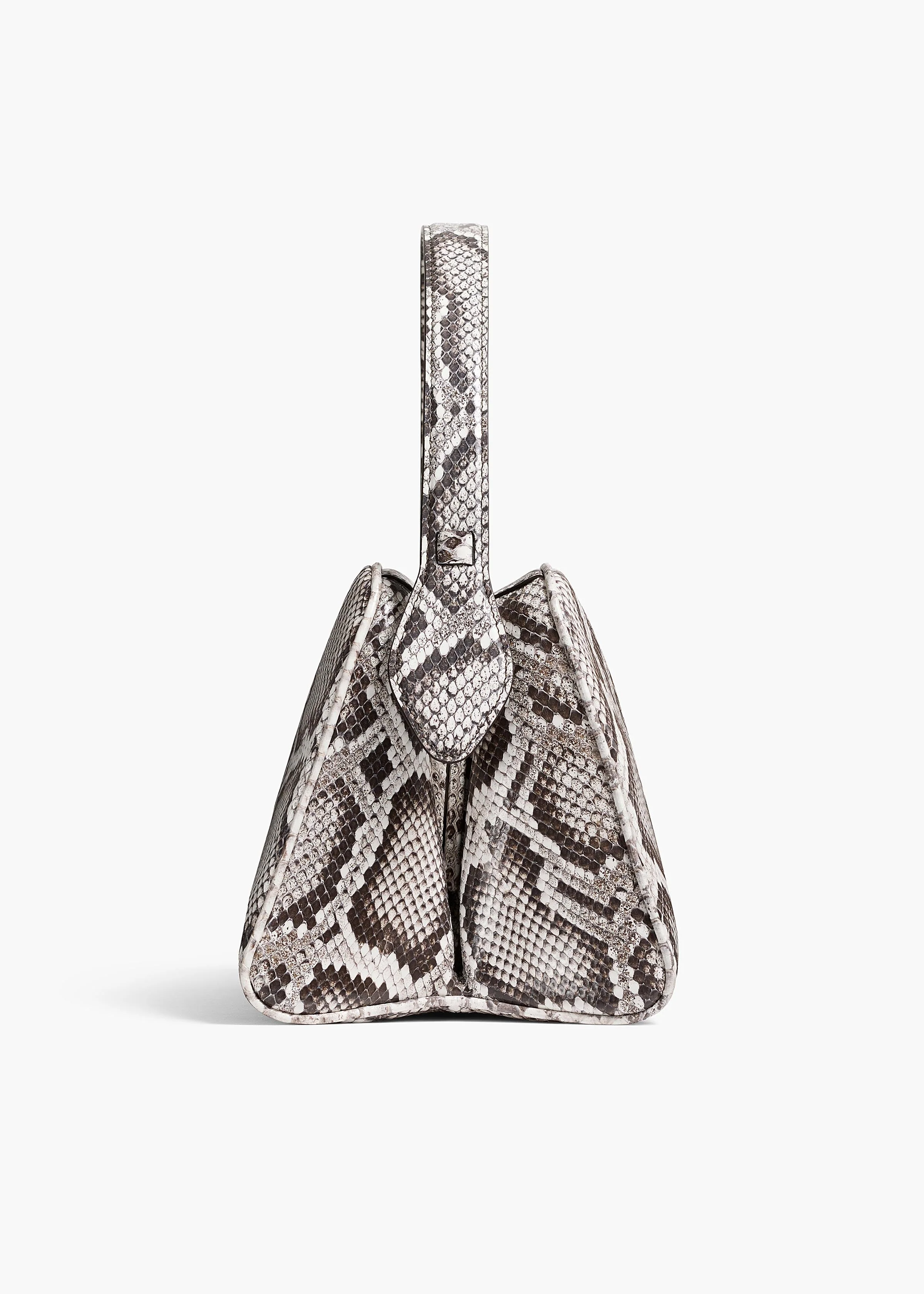 Khaite - Cate Bag in Natural Python - Image 3