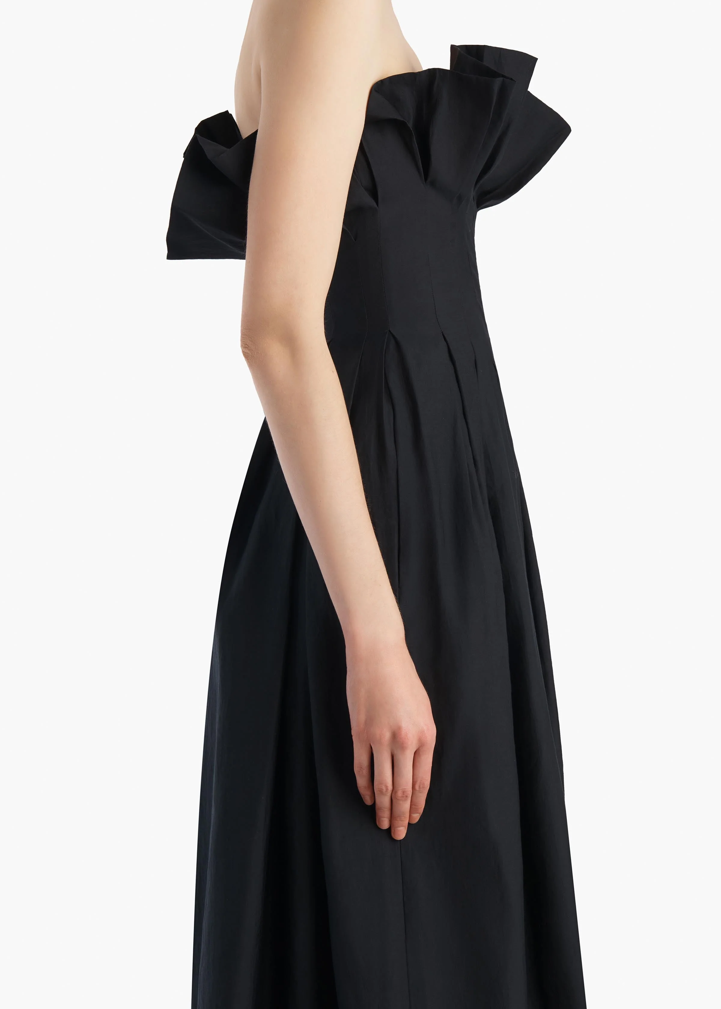 Khaite - Claude Dress in Black - Image 5
