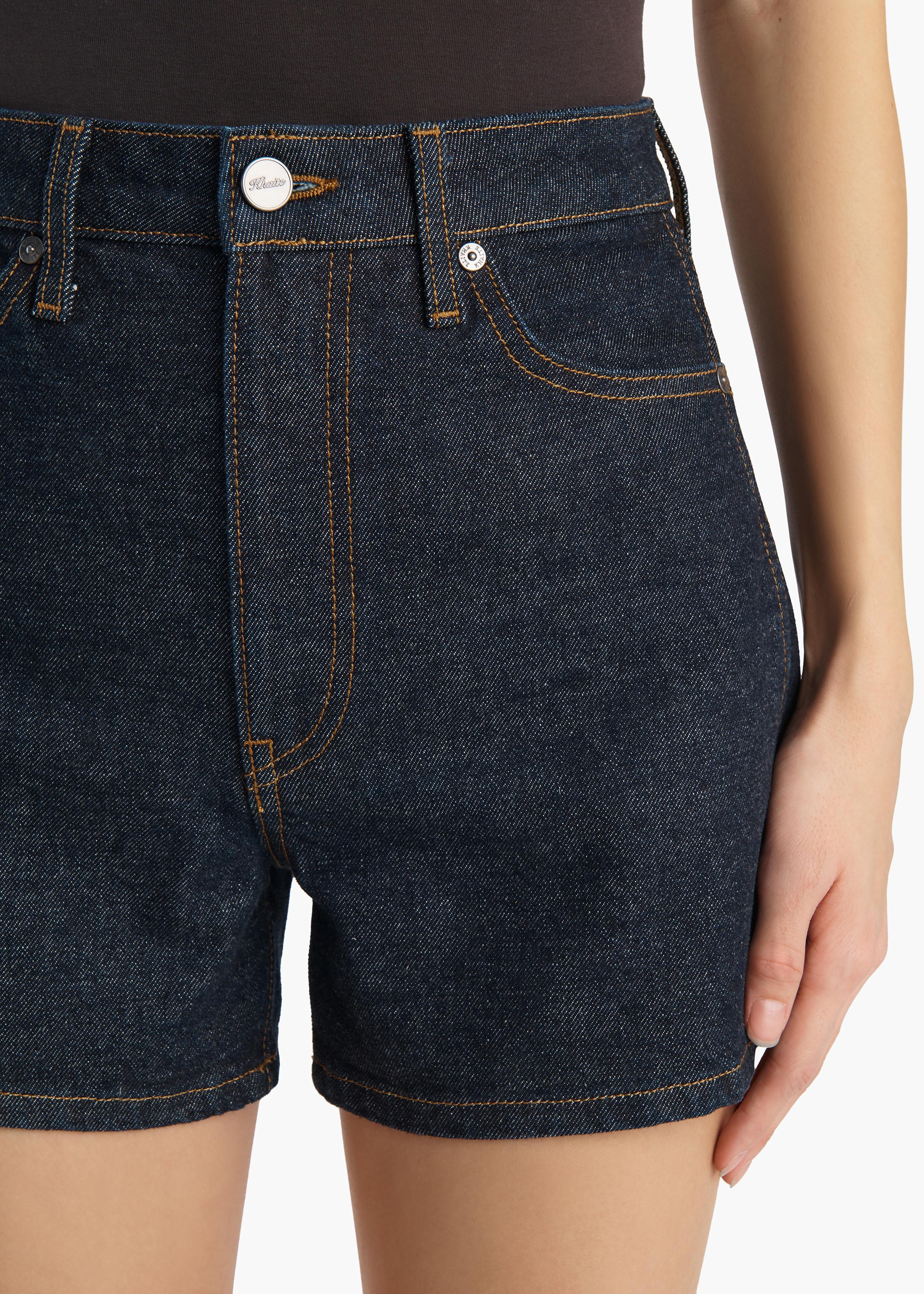 Khaite - Danya Short in Benson - Image 5