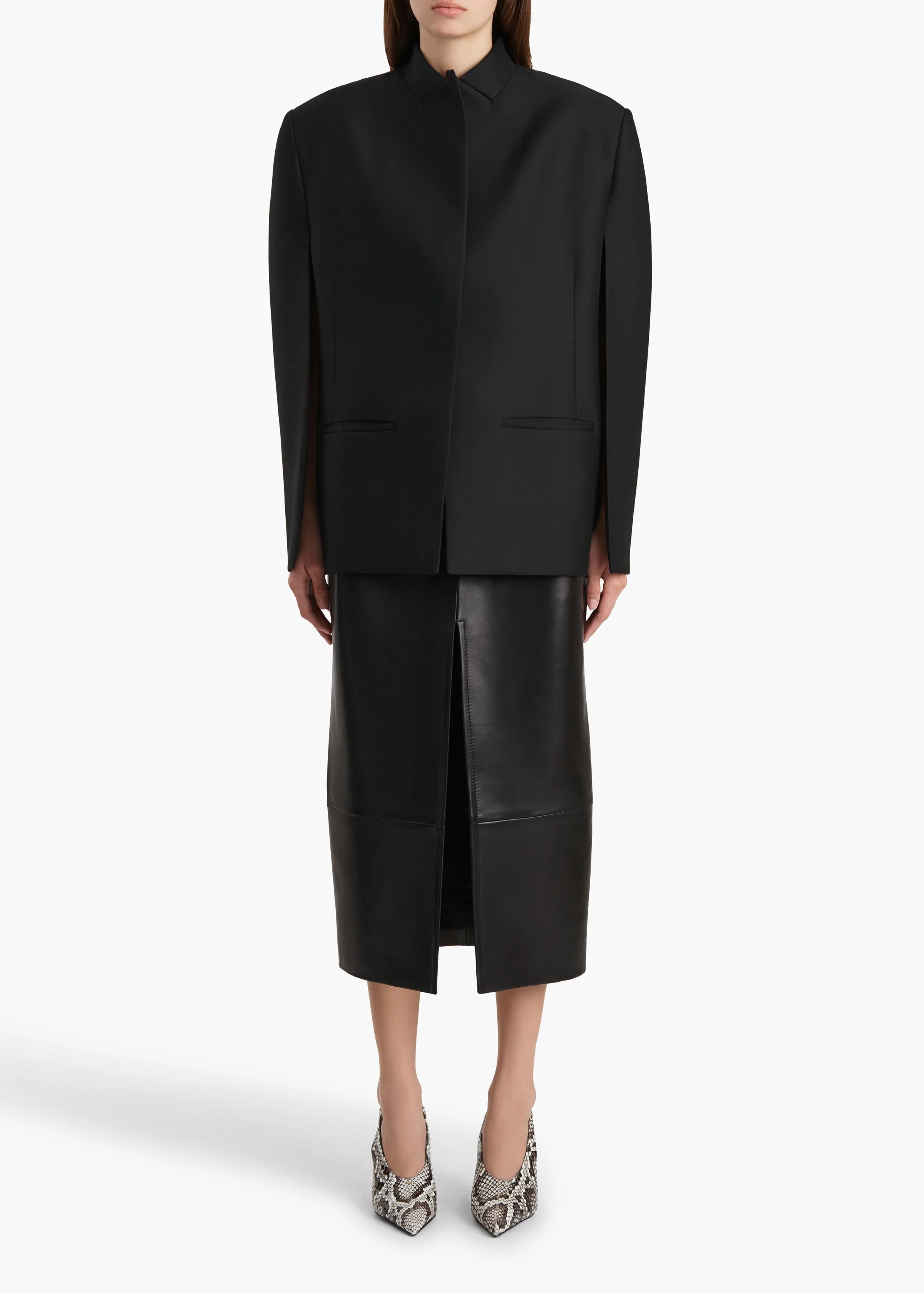 Khaite - Dolso Jacket in Black - Image 2