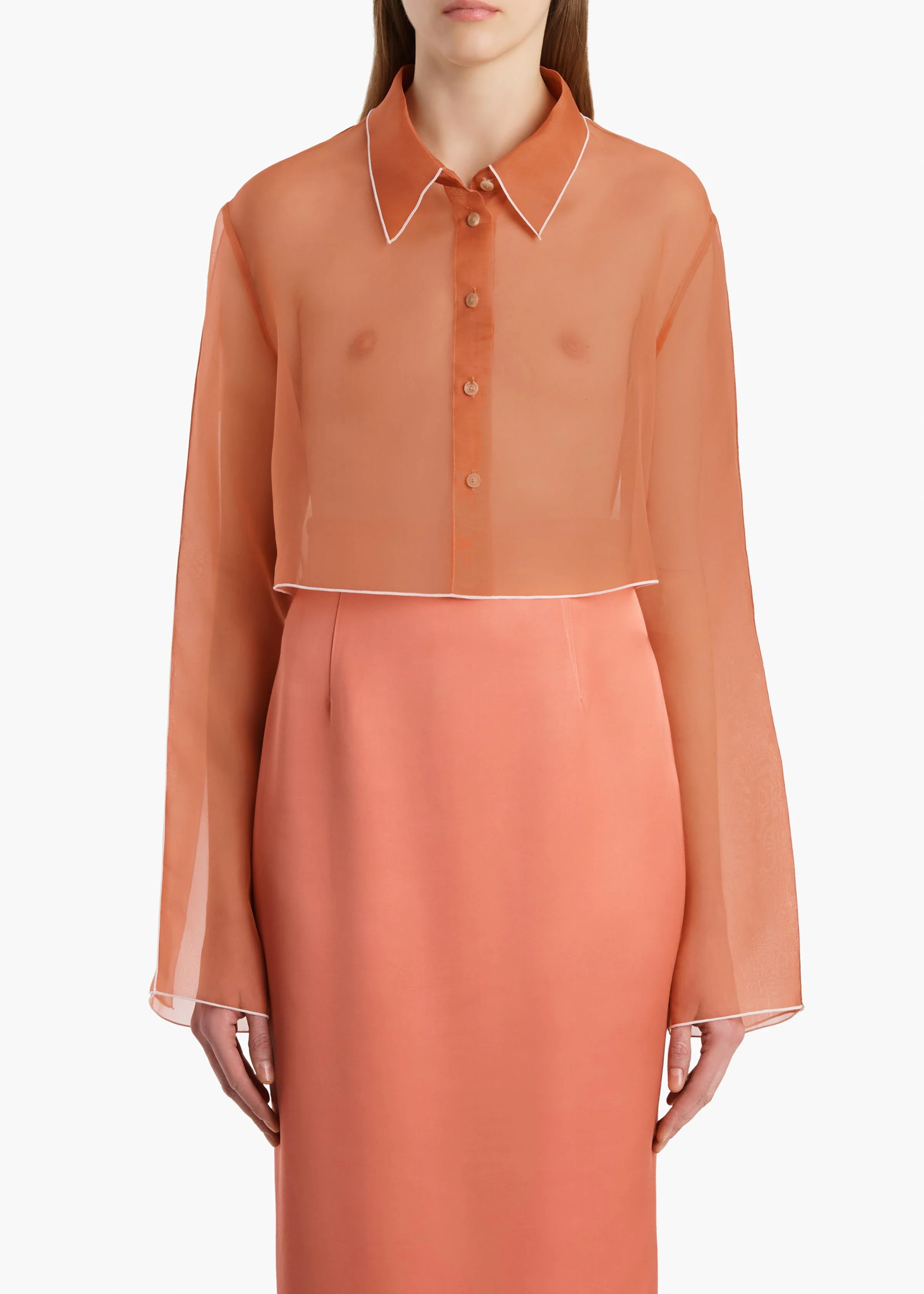 Khaite - Fritz Top in Dahlia - Image 3