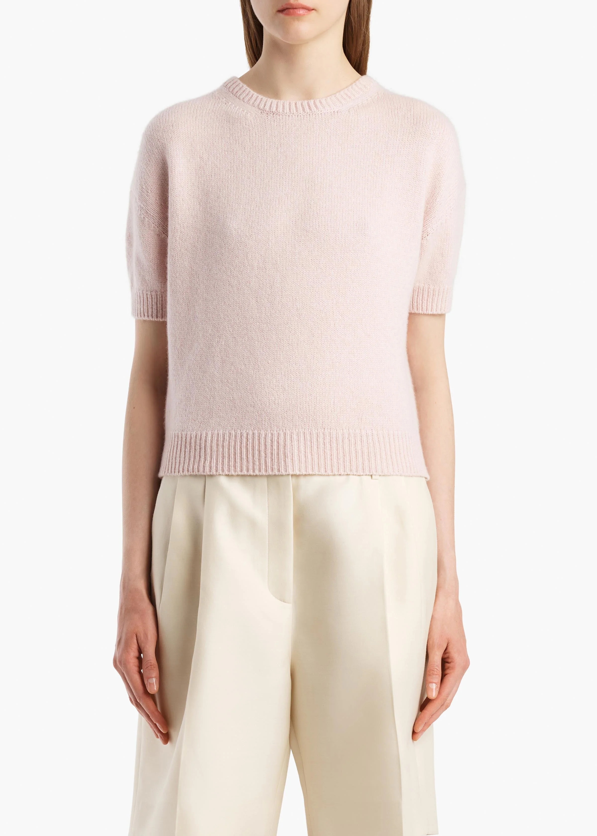 Khaite - Golden Sweater in Dusty Rose - Image 3