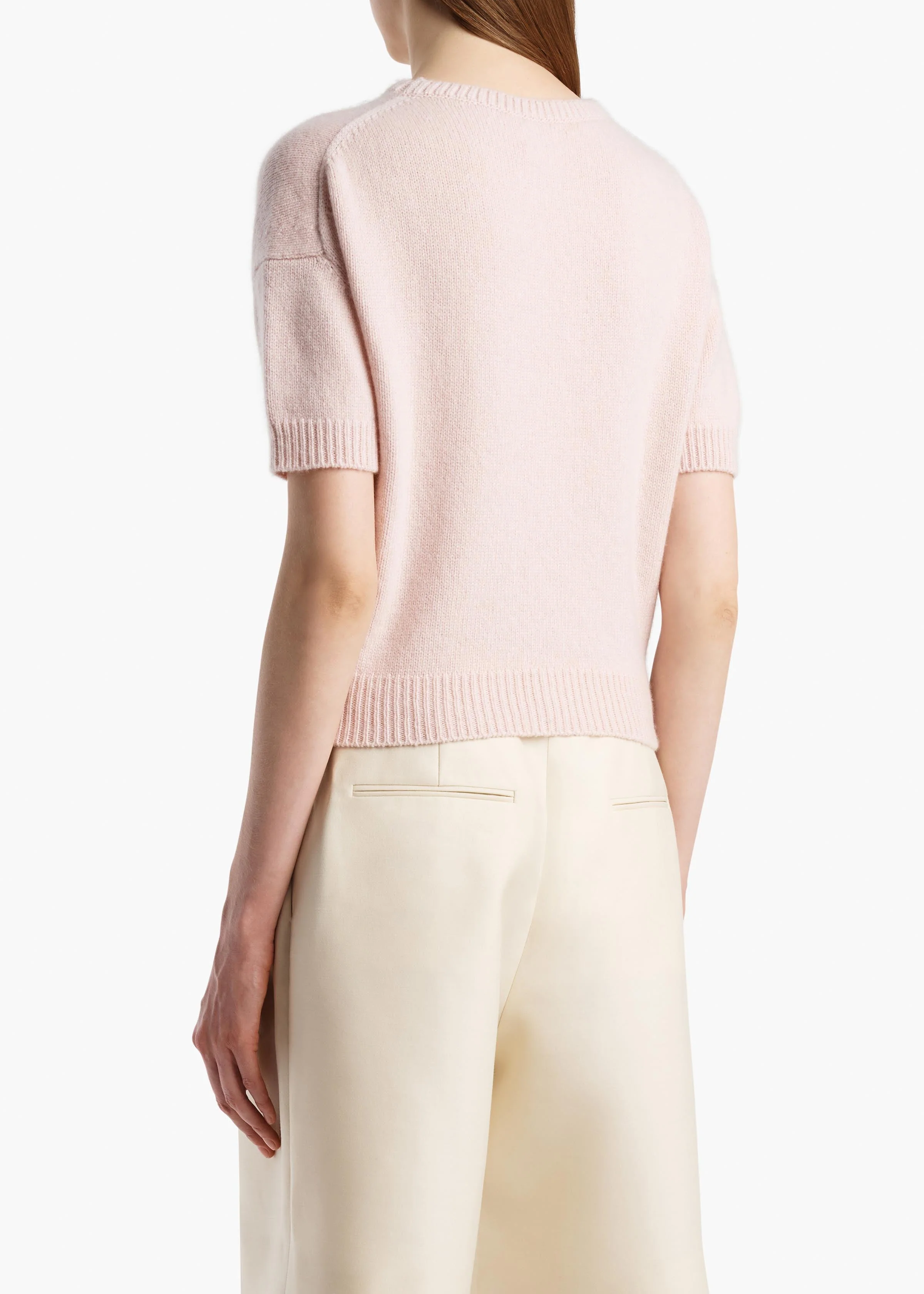 Khaite - Golden Sweater in Dusty Rose - Image 4