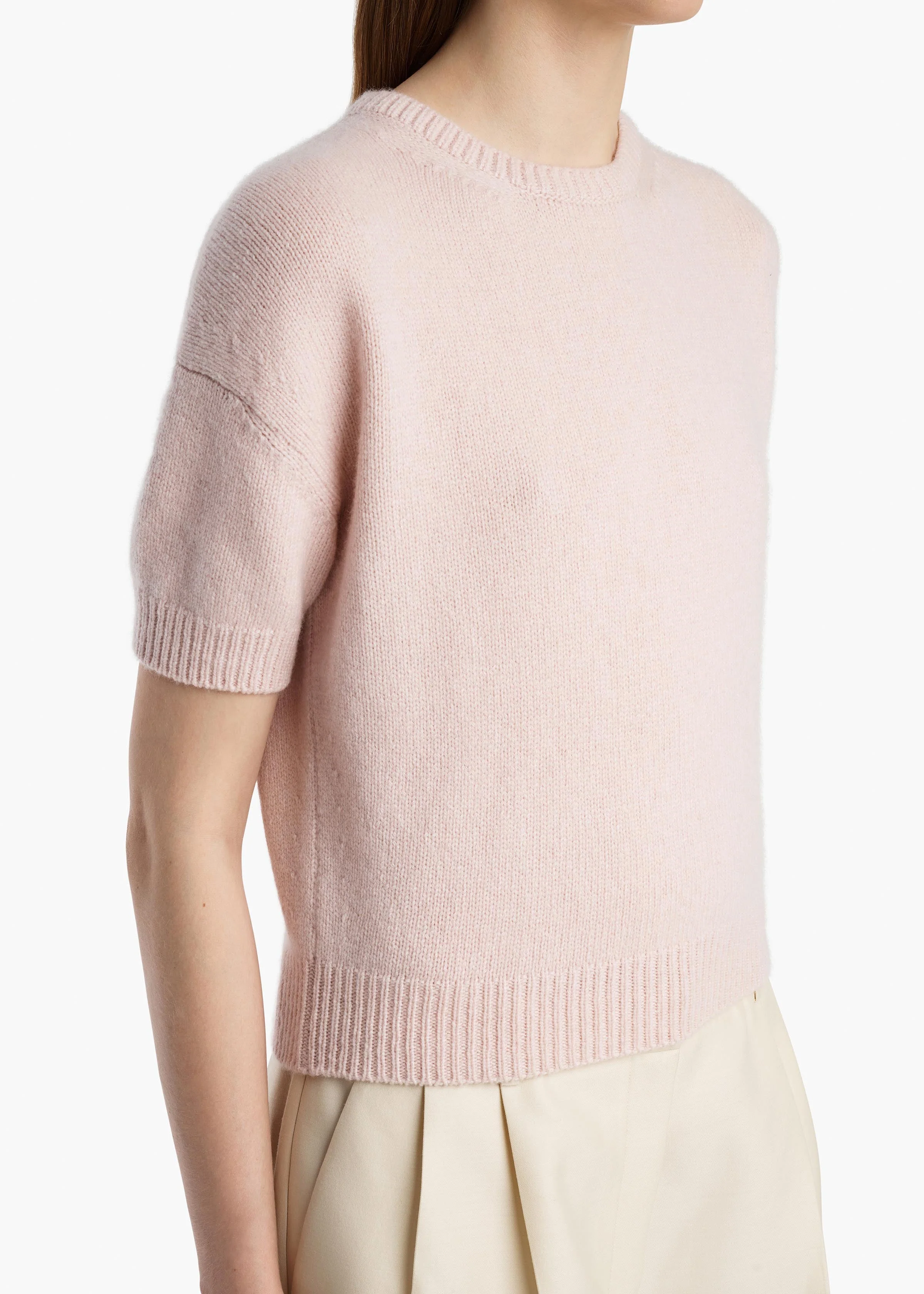 Khaite - Golden Sweater in Dusty Rose - Image 5