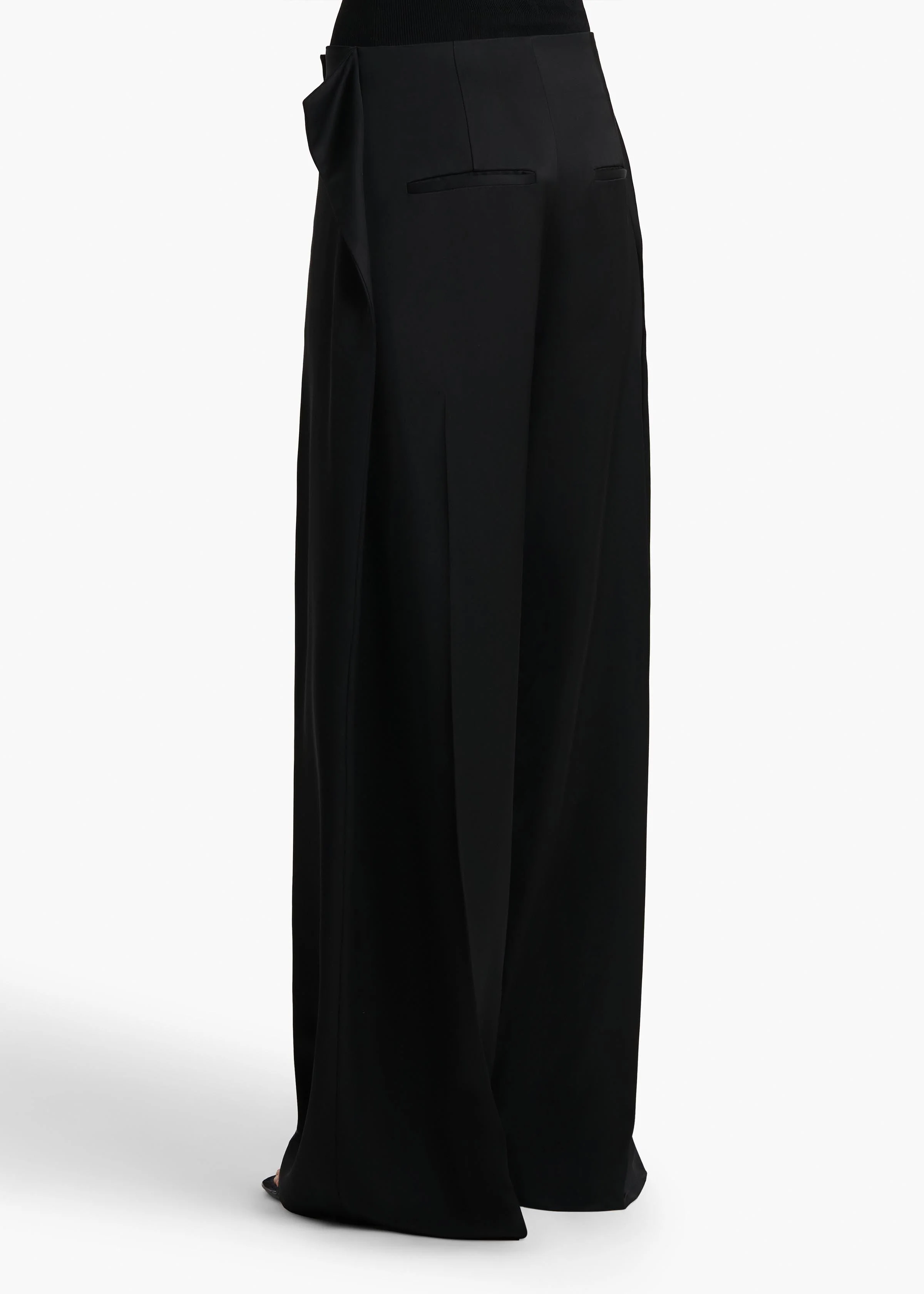 Khaite - Ila Pant in Black - Image 4