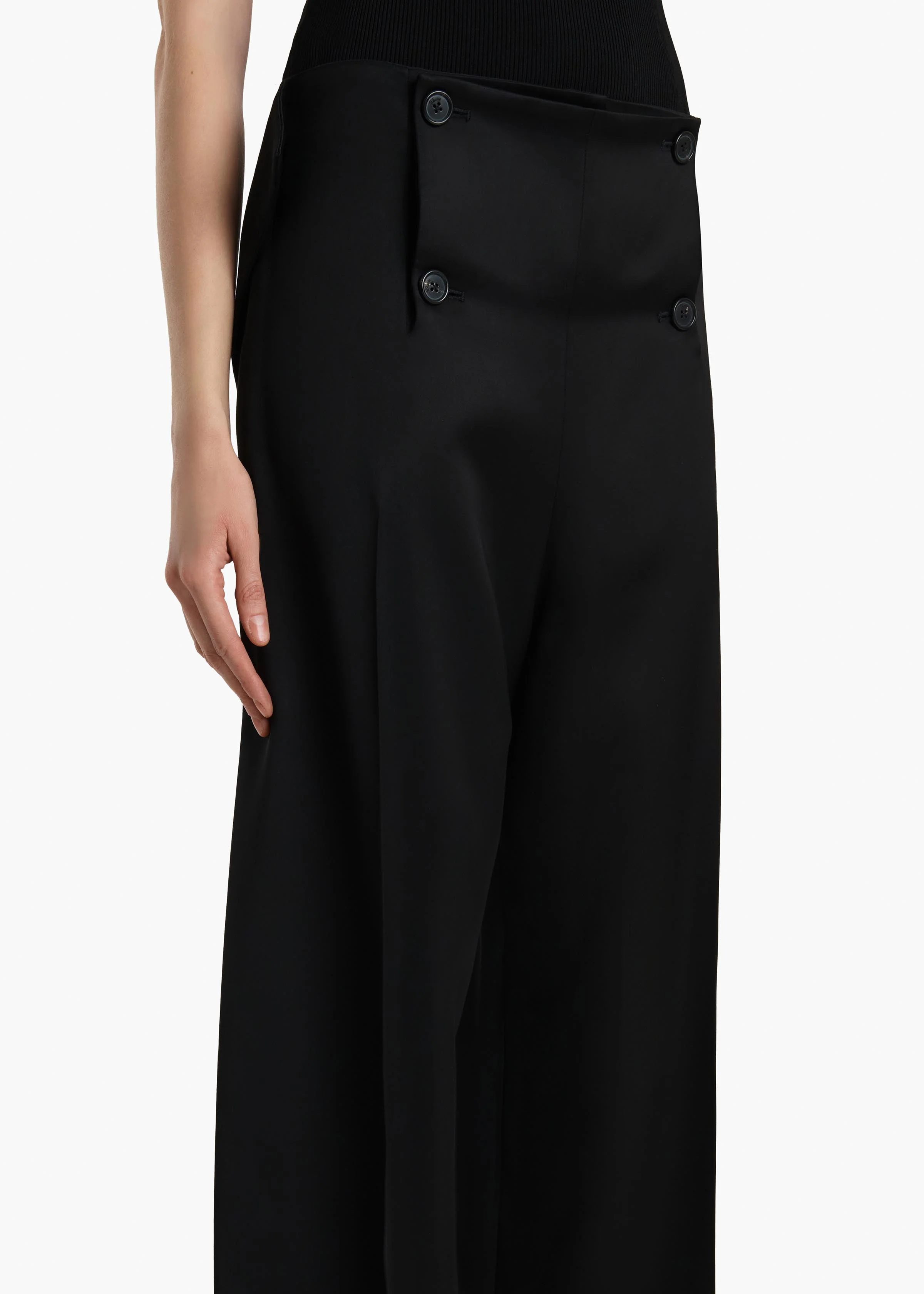 Khaite - Ila Pant in Black - Image 5