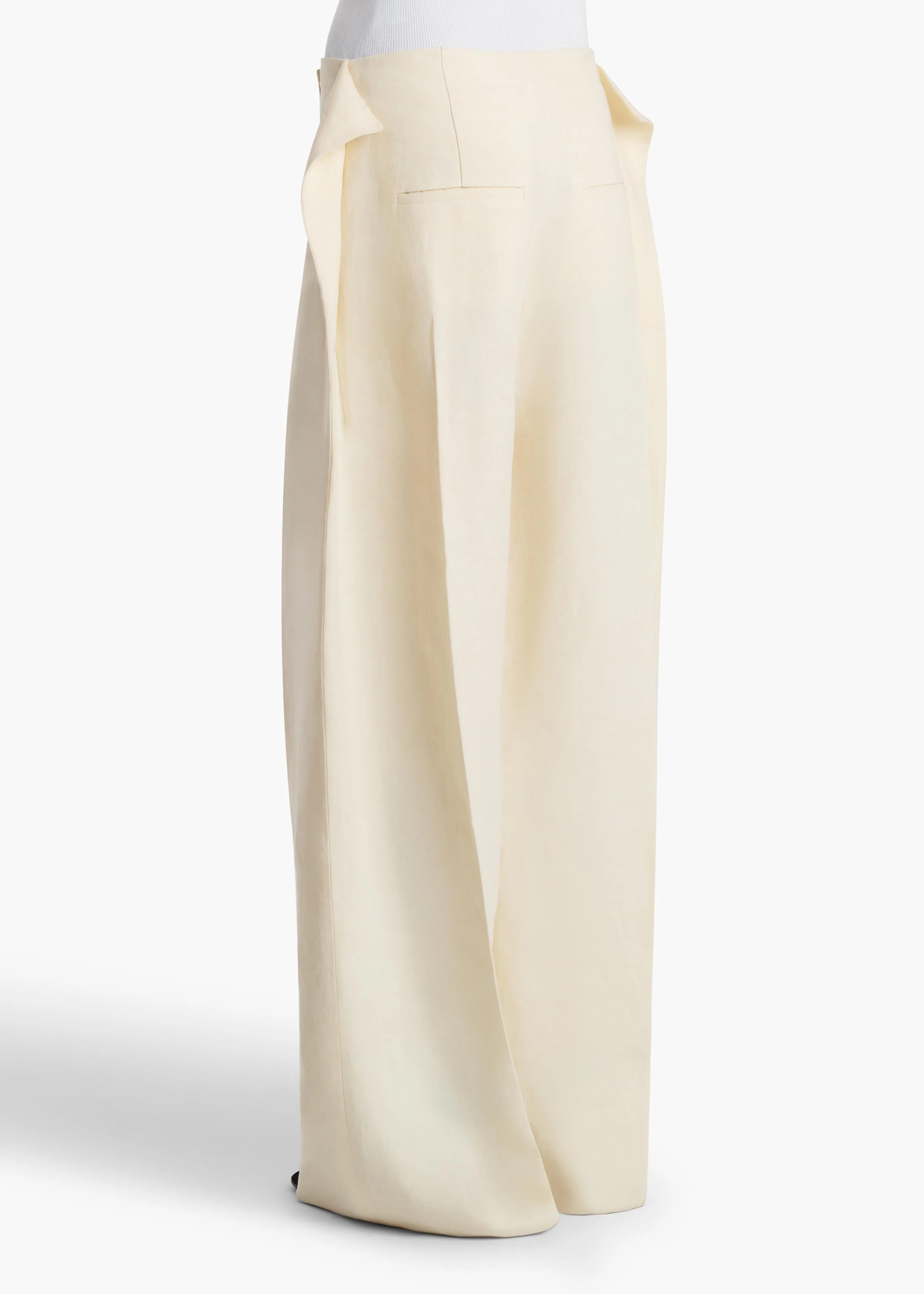 Khaite - Ila Pant in Natural - Image 4