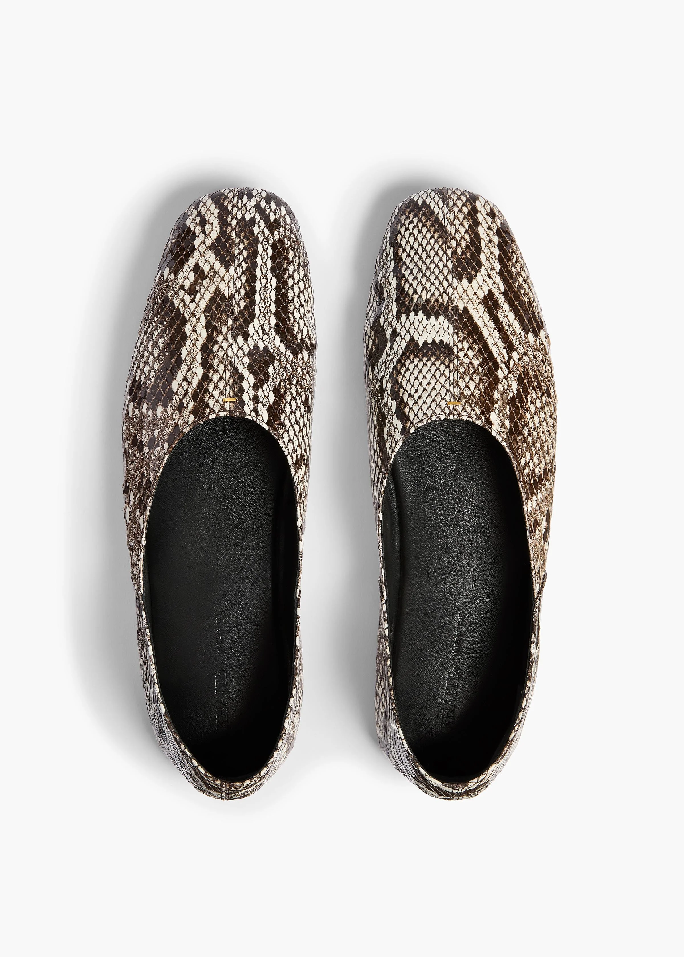 Khaite - Jane Flat in Natural Python - Image 3