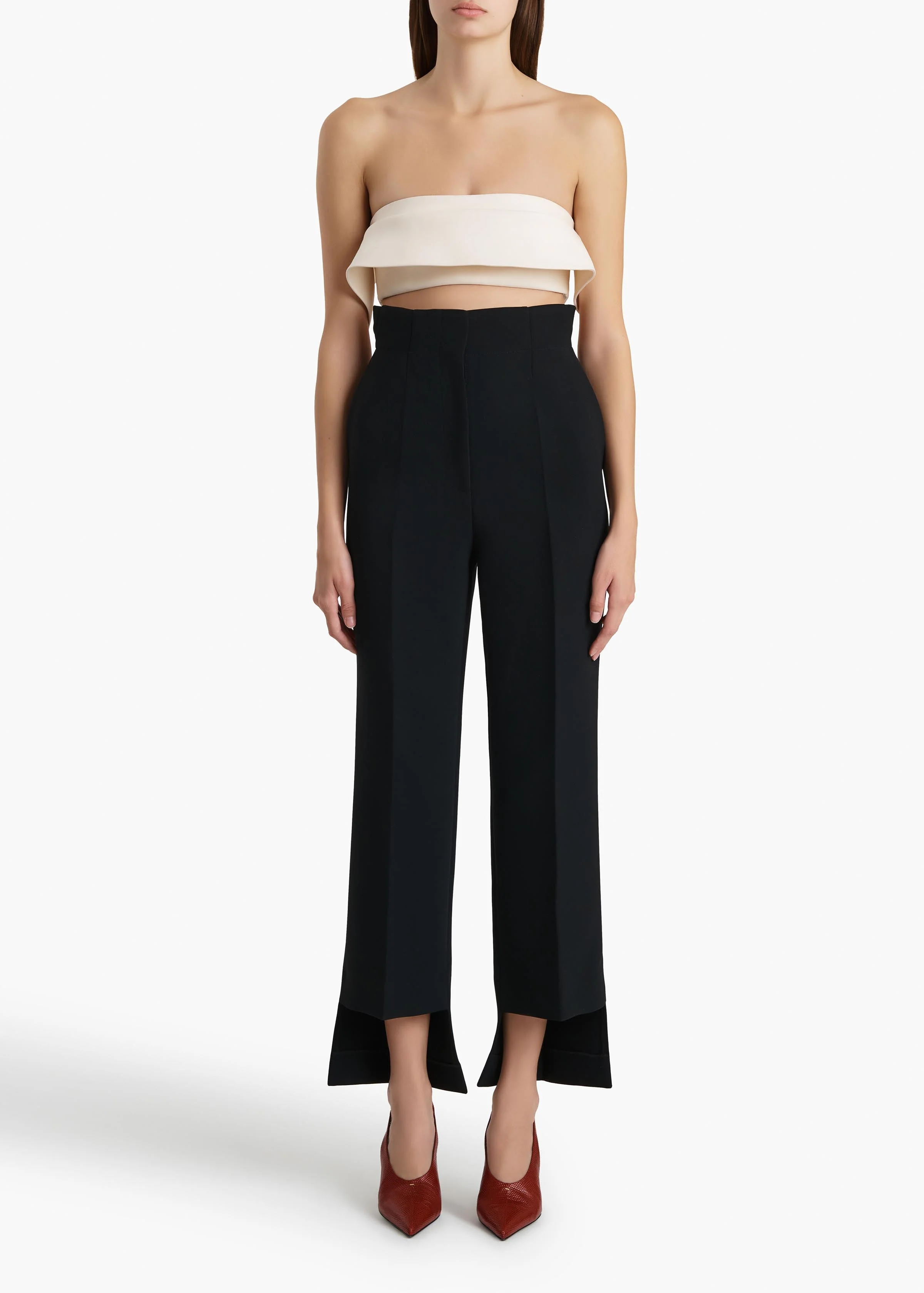Khaite - Kelsi Top in Cream - Image 2