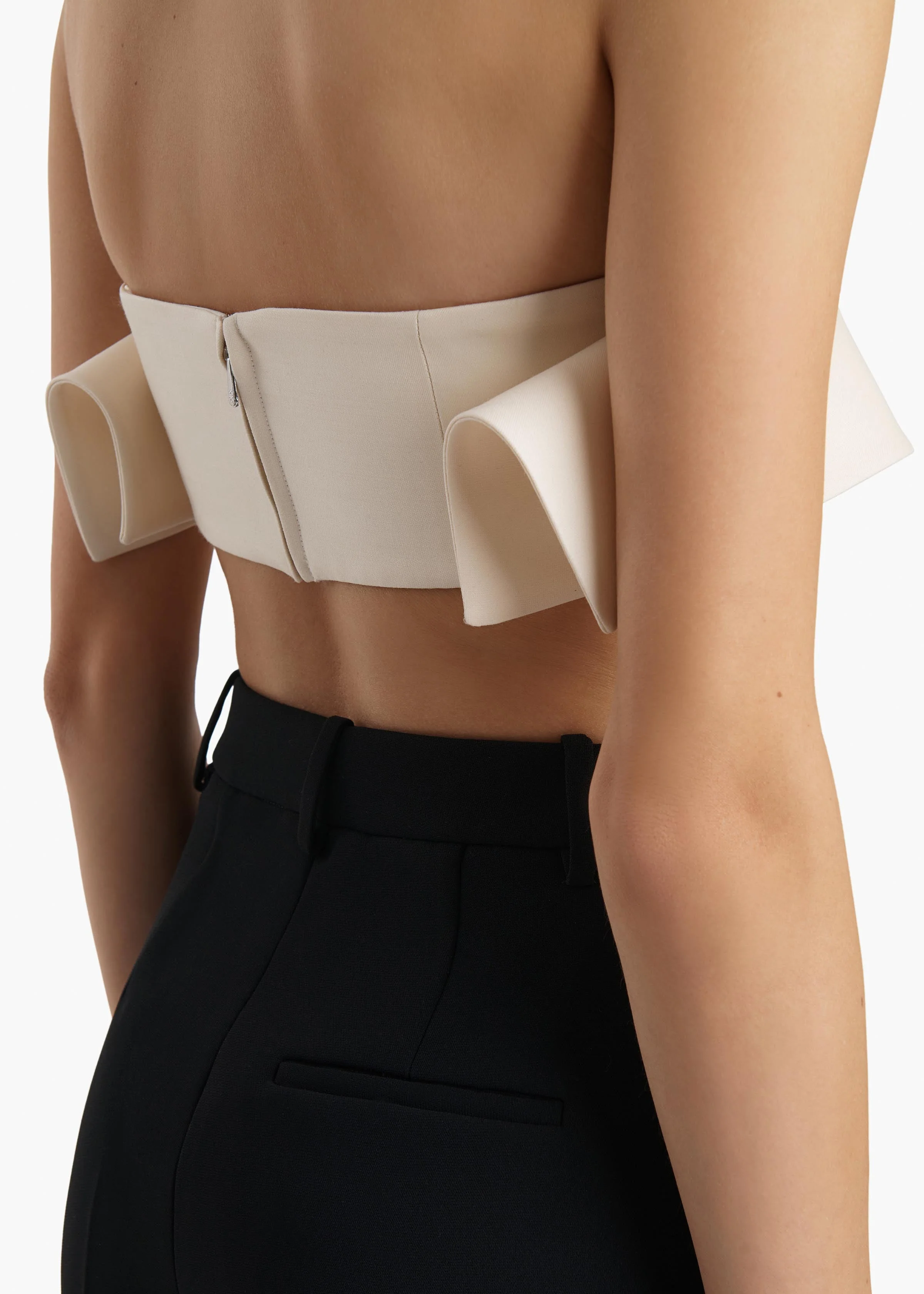 Khaite - Kelsi Top in Cream - Image 6