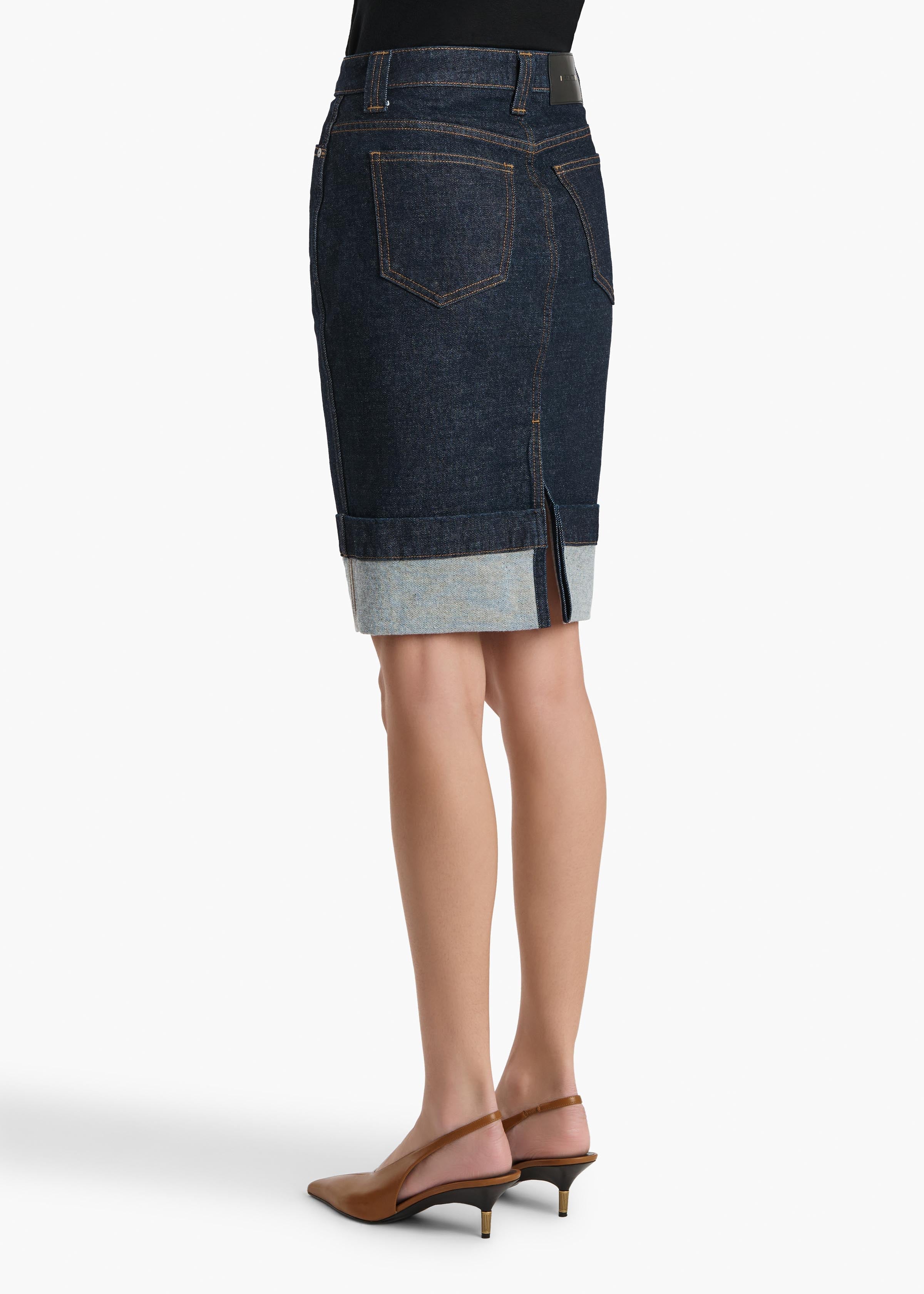 Khaite - Kendra Skirt in Benson - Image 4