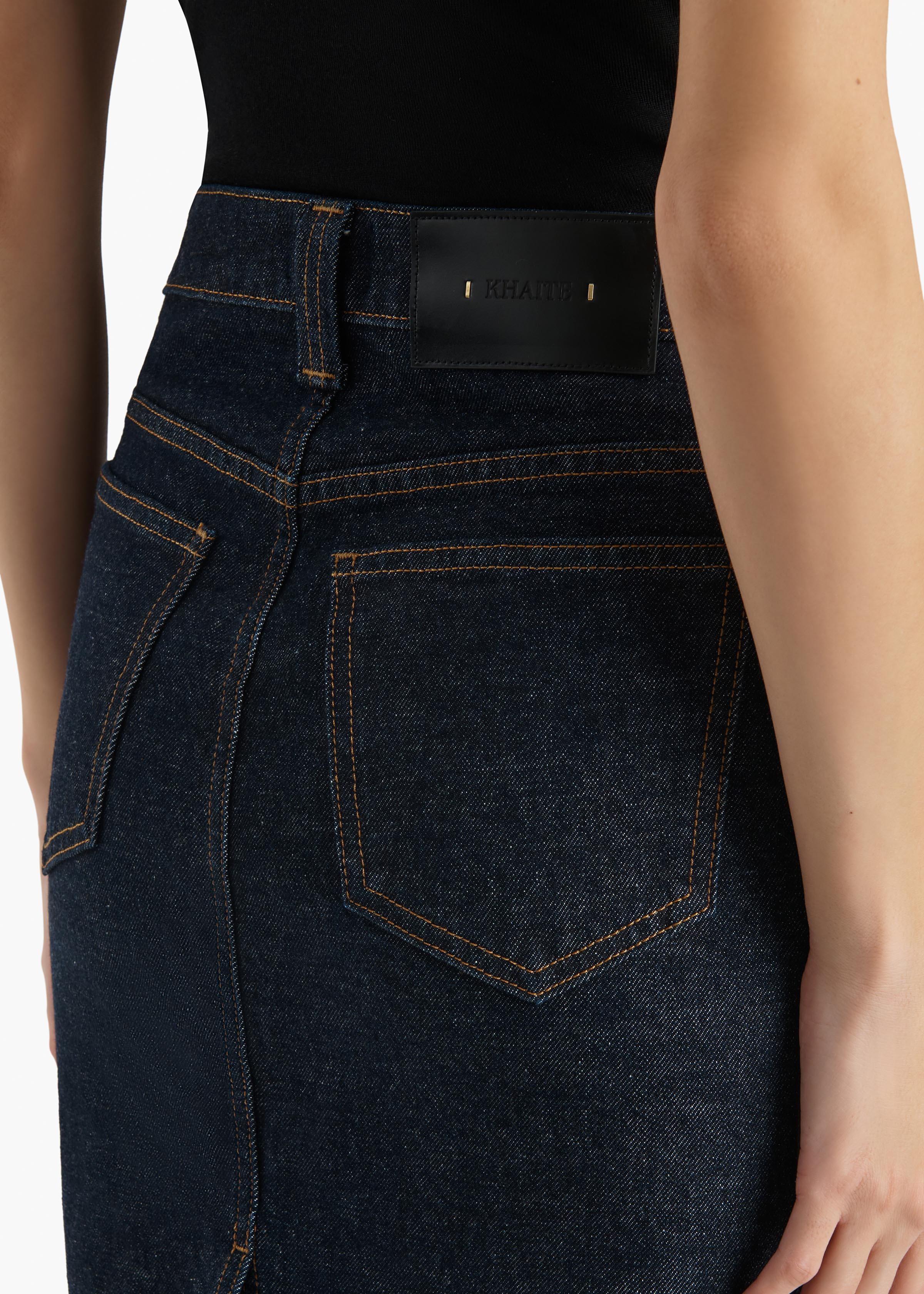 Khaite - Kendra Skirt in Benson - Image 6