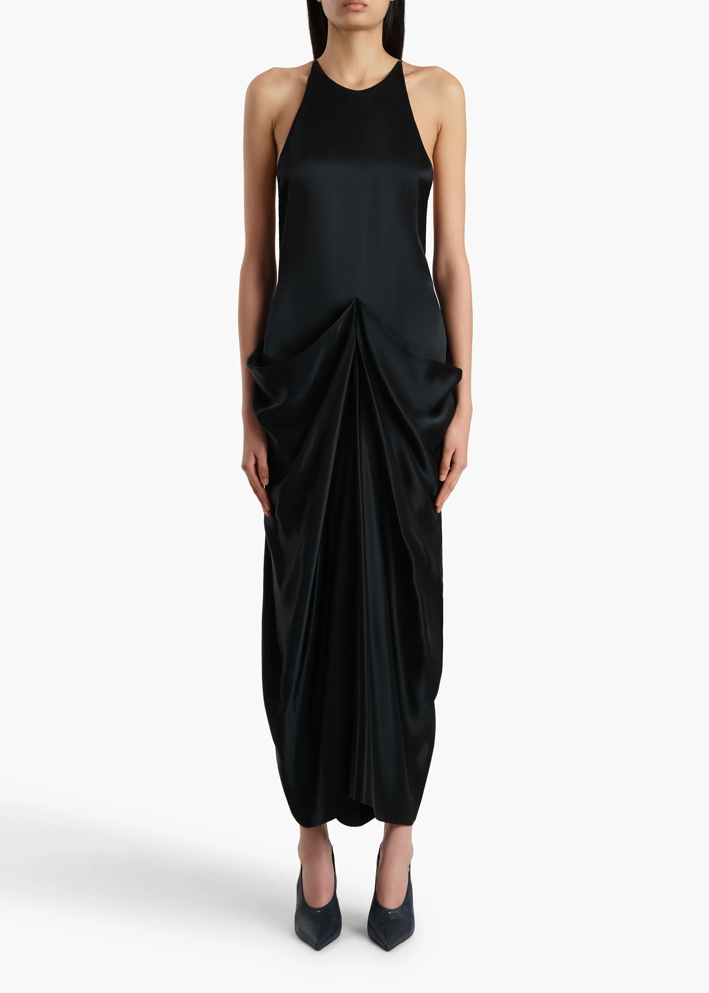 Khaite - Kent Dress in Black - Image 3