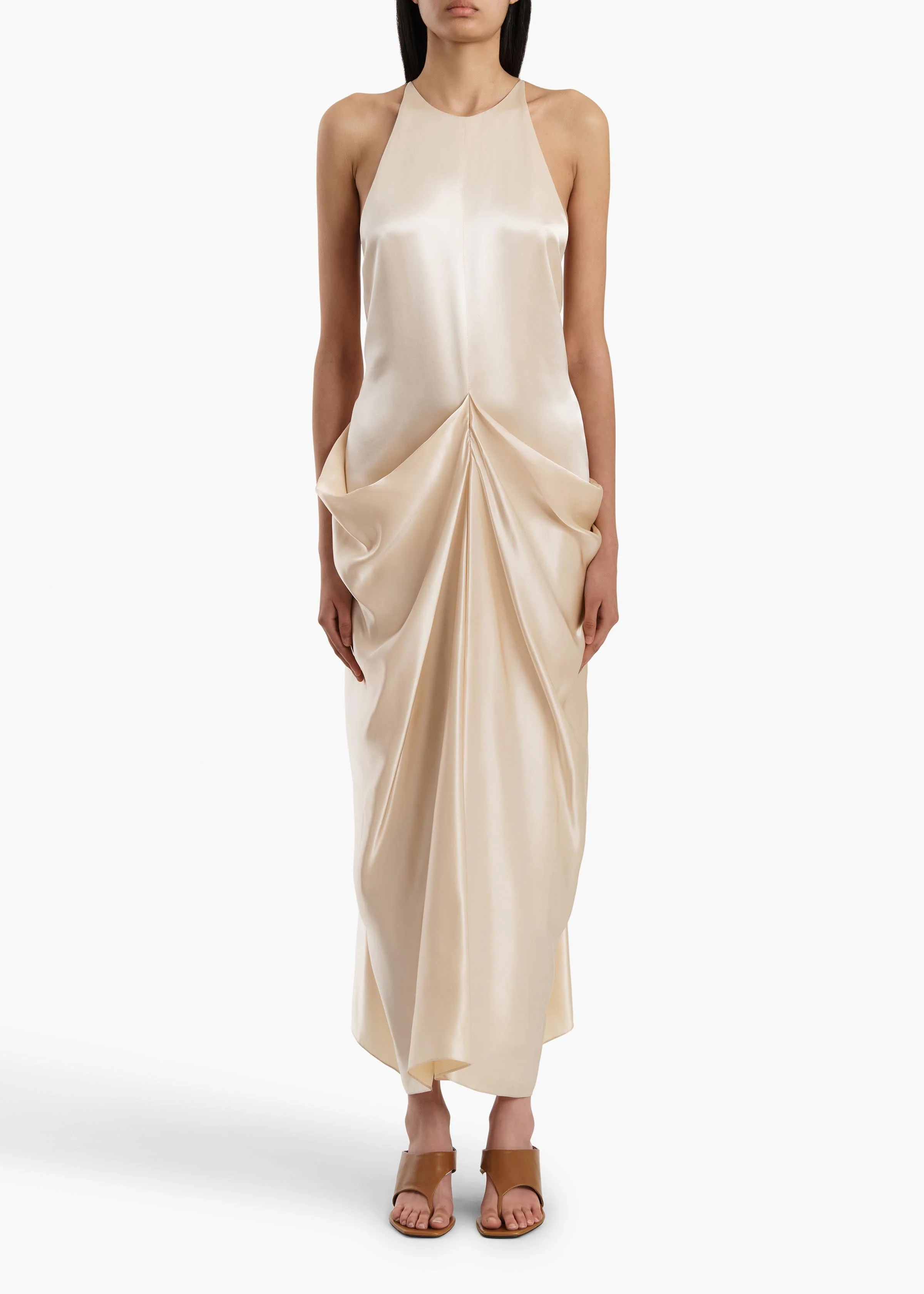 Khaite - Kent Dress in Soft Pink - Image 2