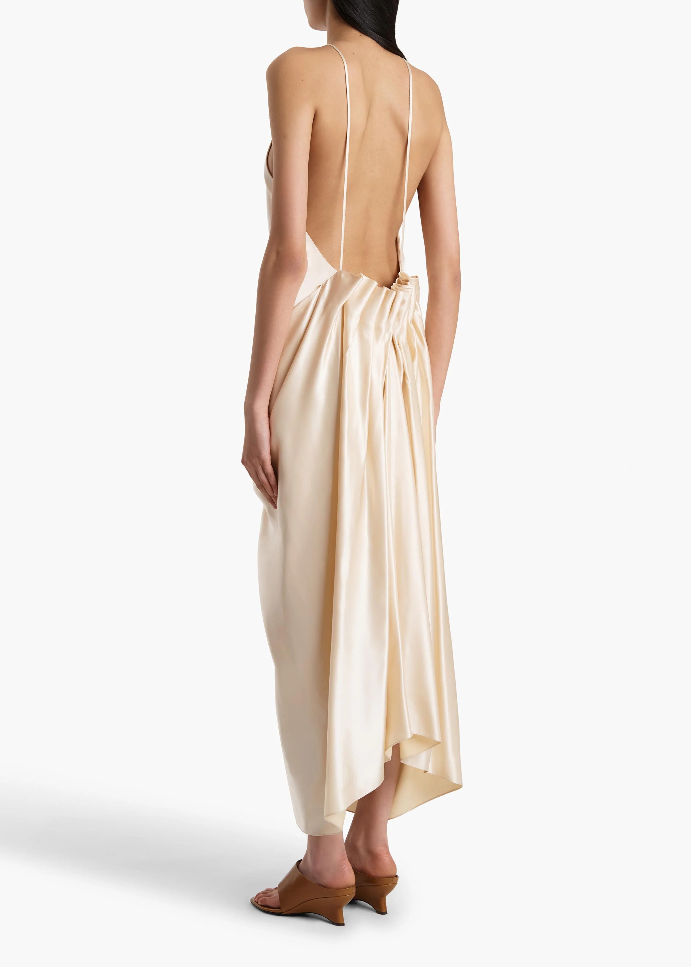 Khaite - Kent Dress in Soft Pink - Image 3