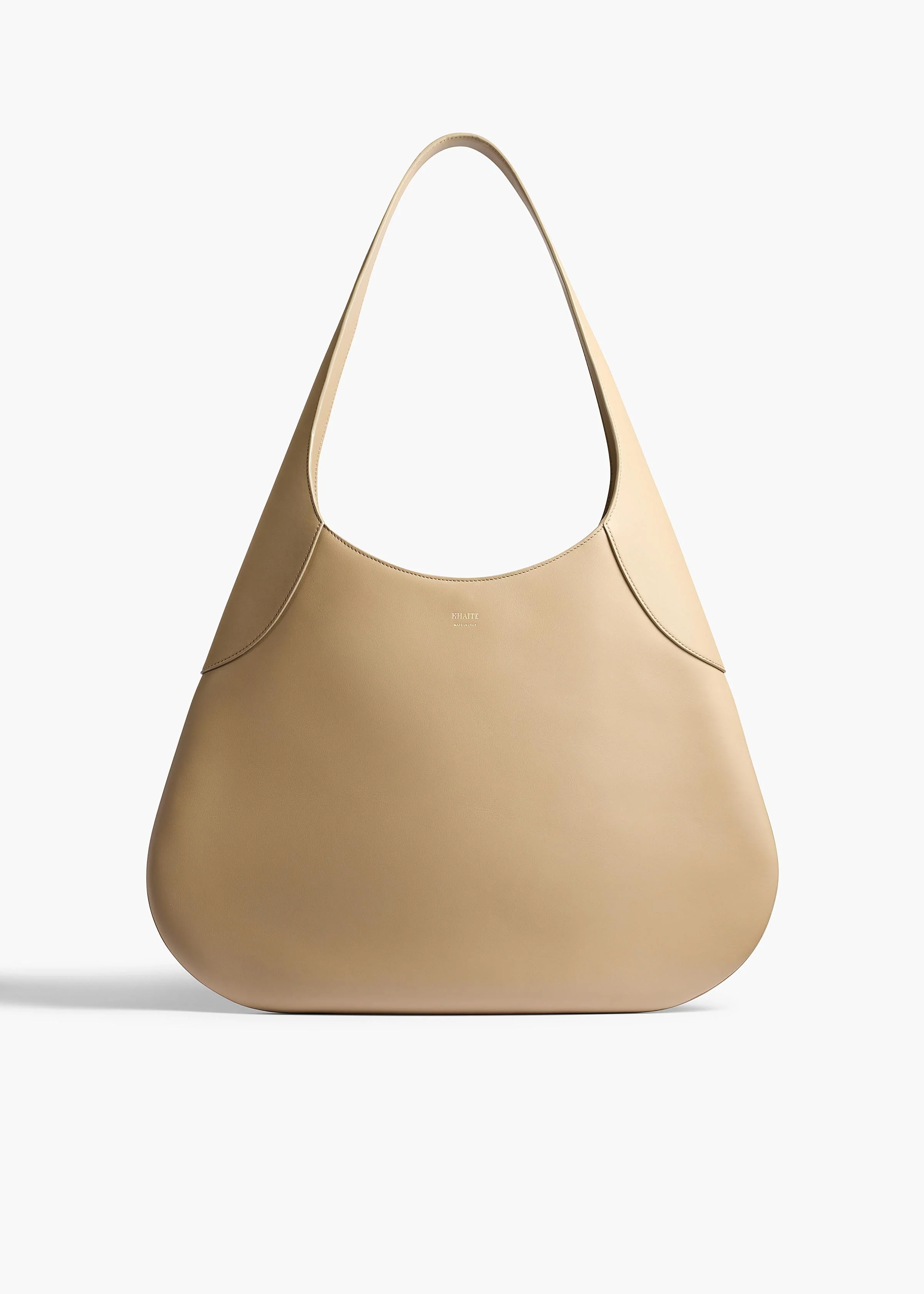 Khaite - Large Joan Hobo in Toffee Leather