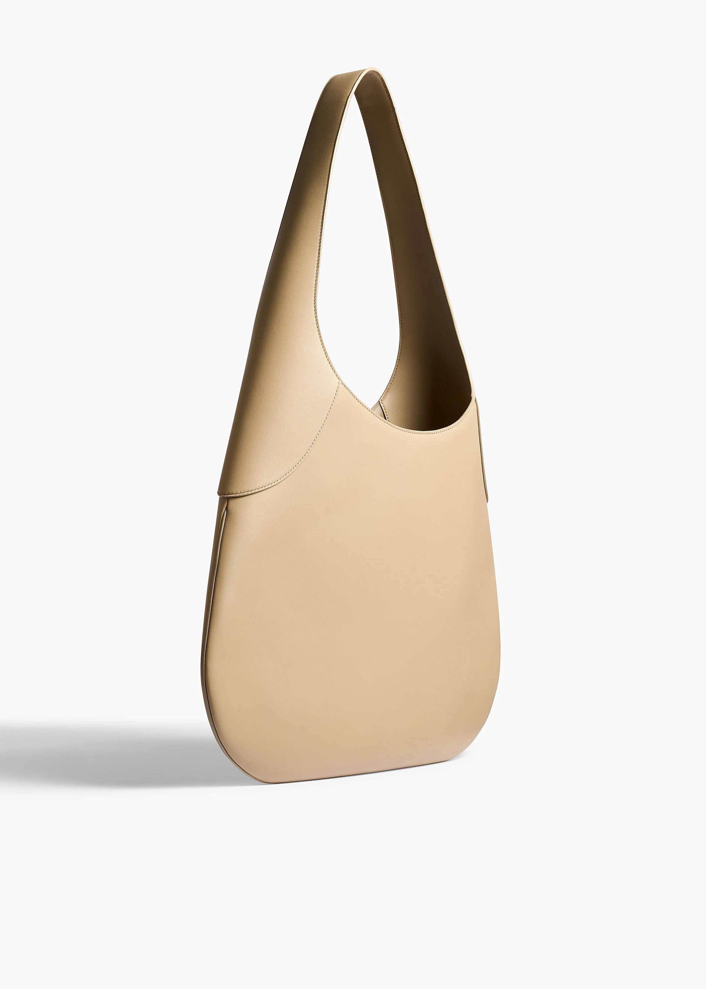 Khaite - Large Joan Hobo in Toffee Leather - Image 2