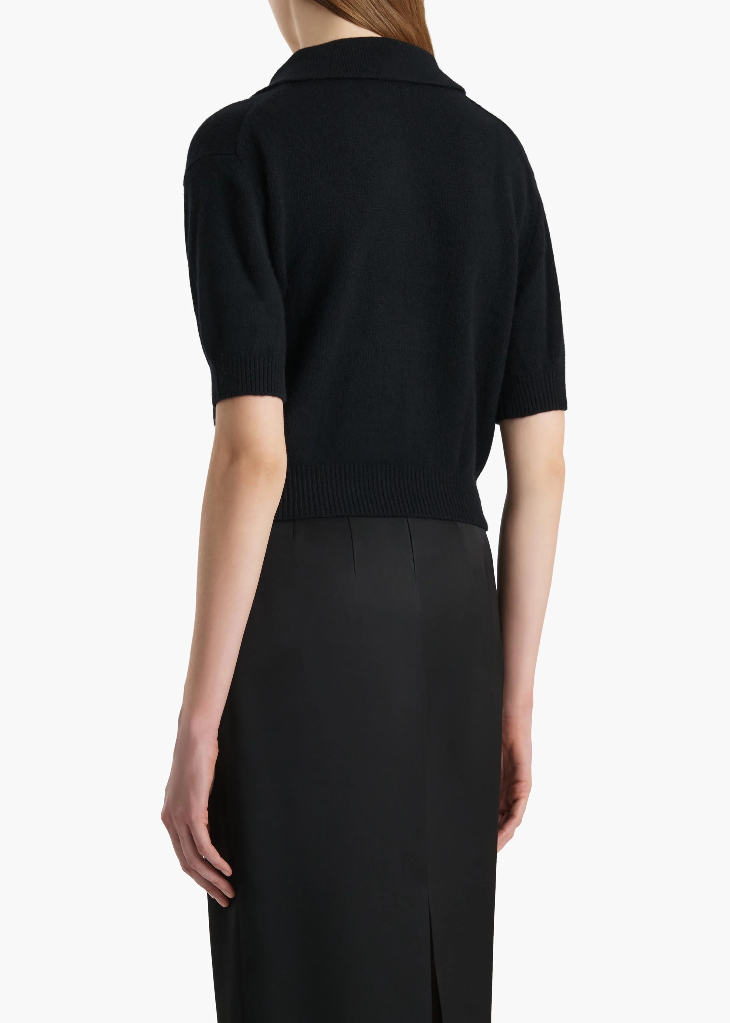 Khaite - Leni Sweater in Black - Image 3
