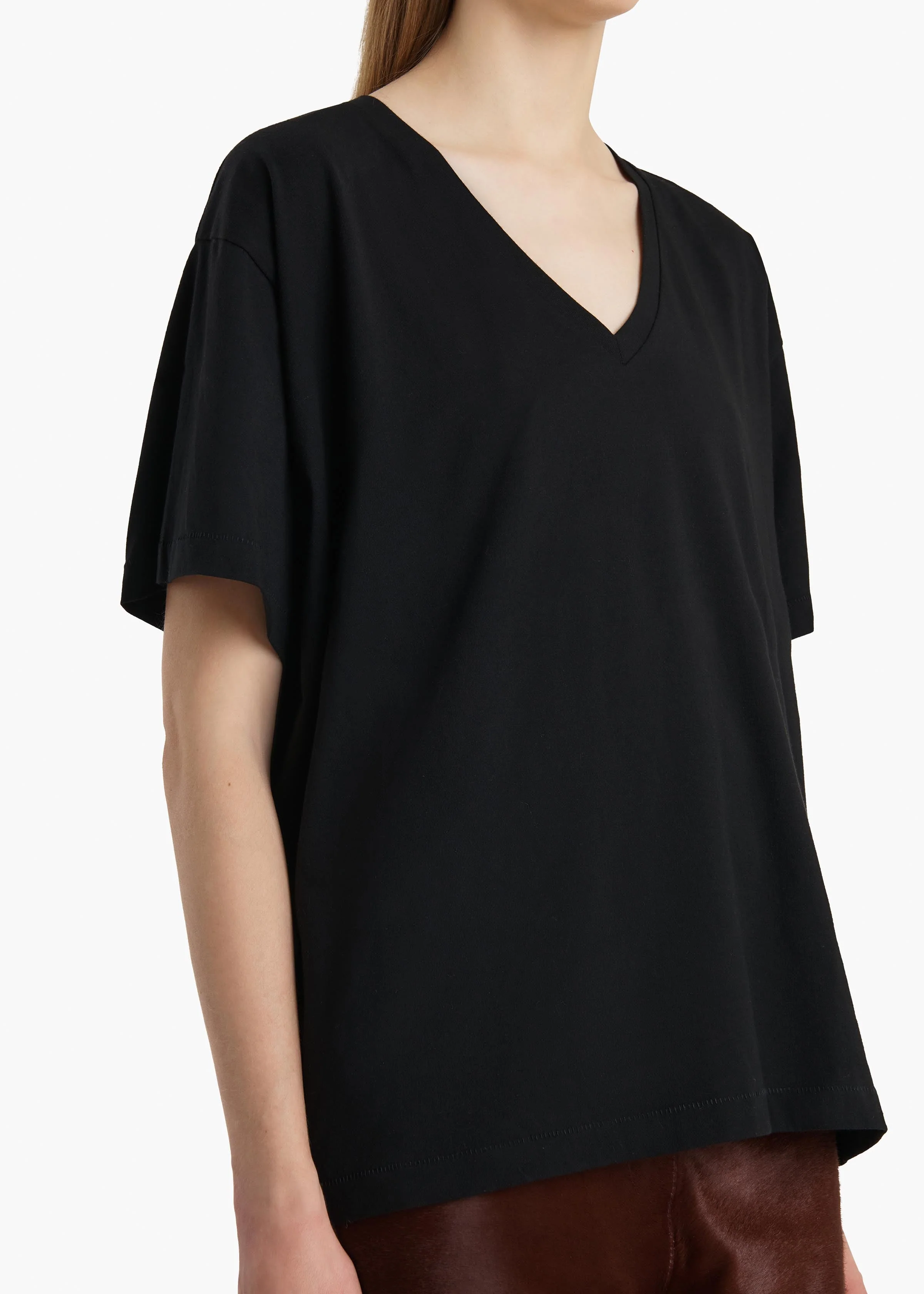 Khaite - Linda T - Shirt in Black - Image 5