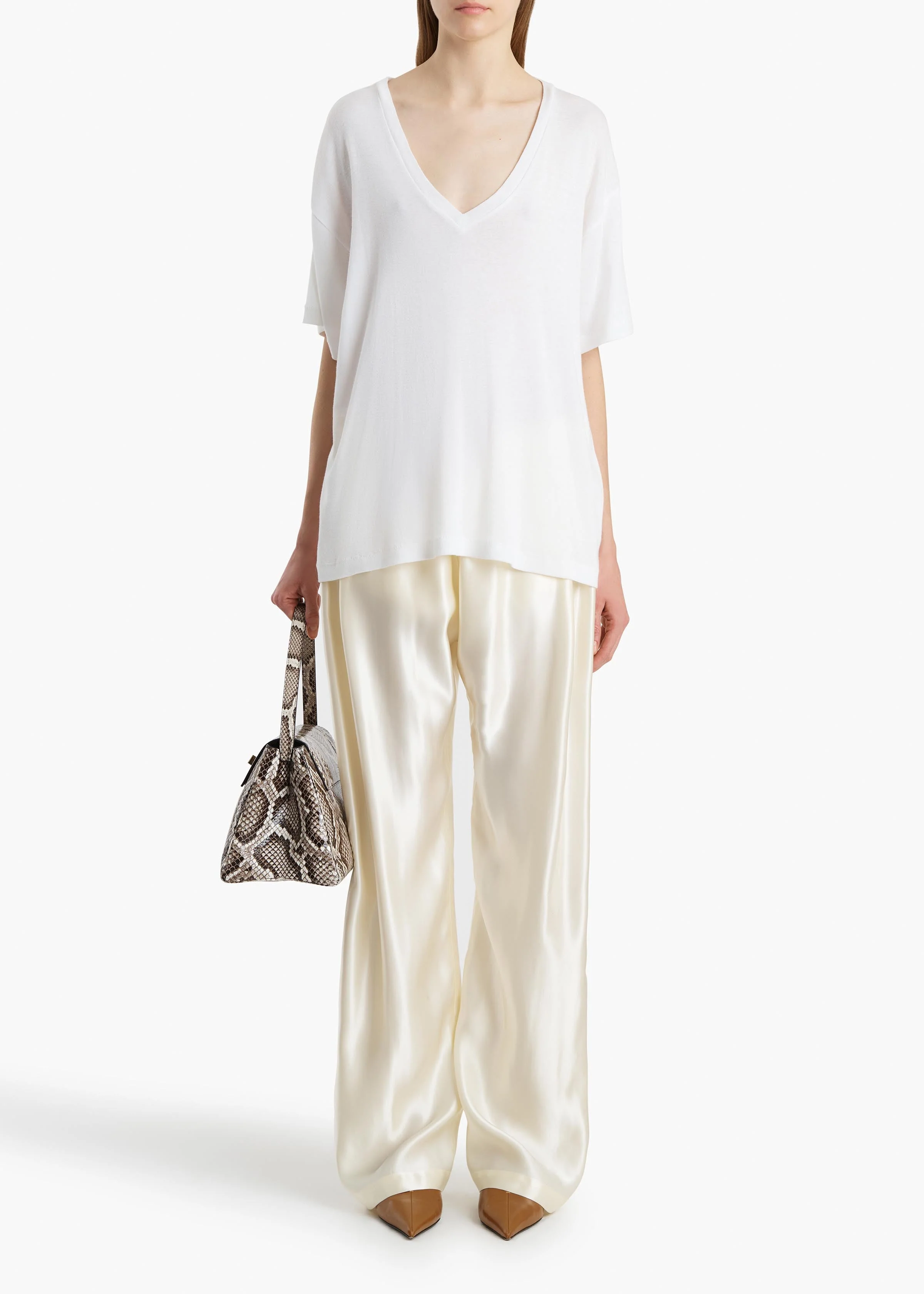 Khaite - Linda T - Shirt in White - Image 2