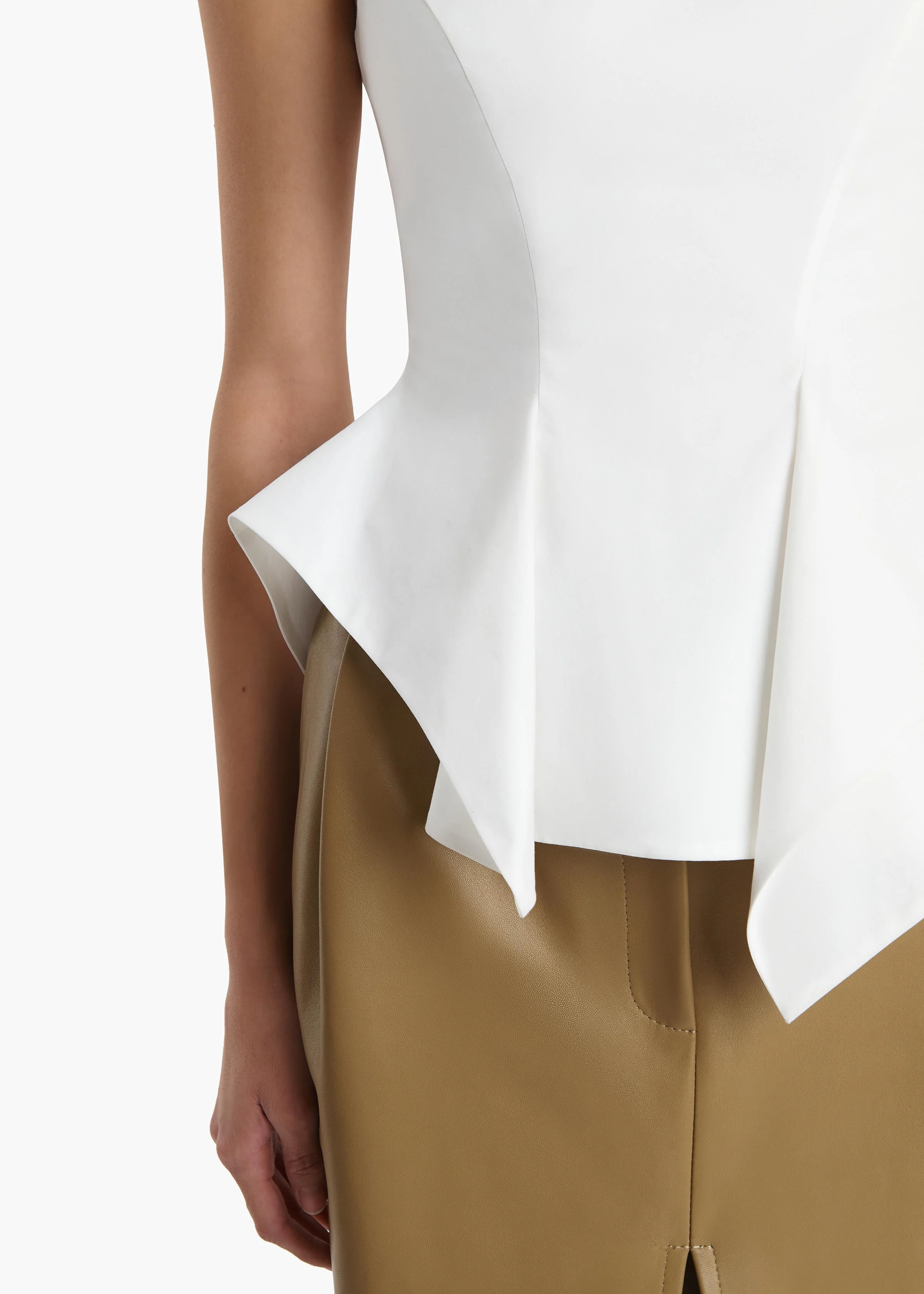 Khaite - Loa Top in Chalk - Image 5