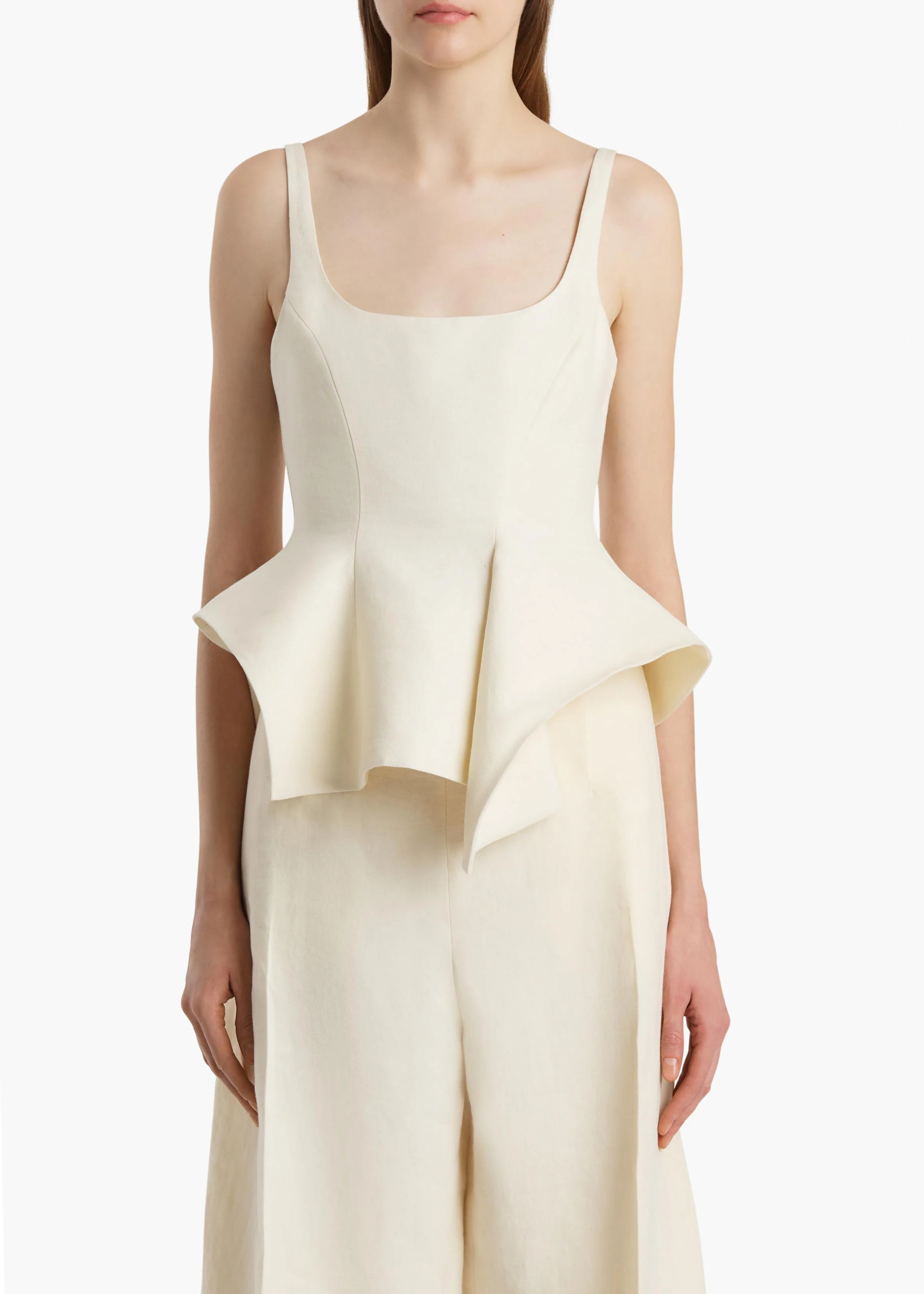 Khaite - Loa Top in Natural - Image 3