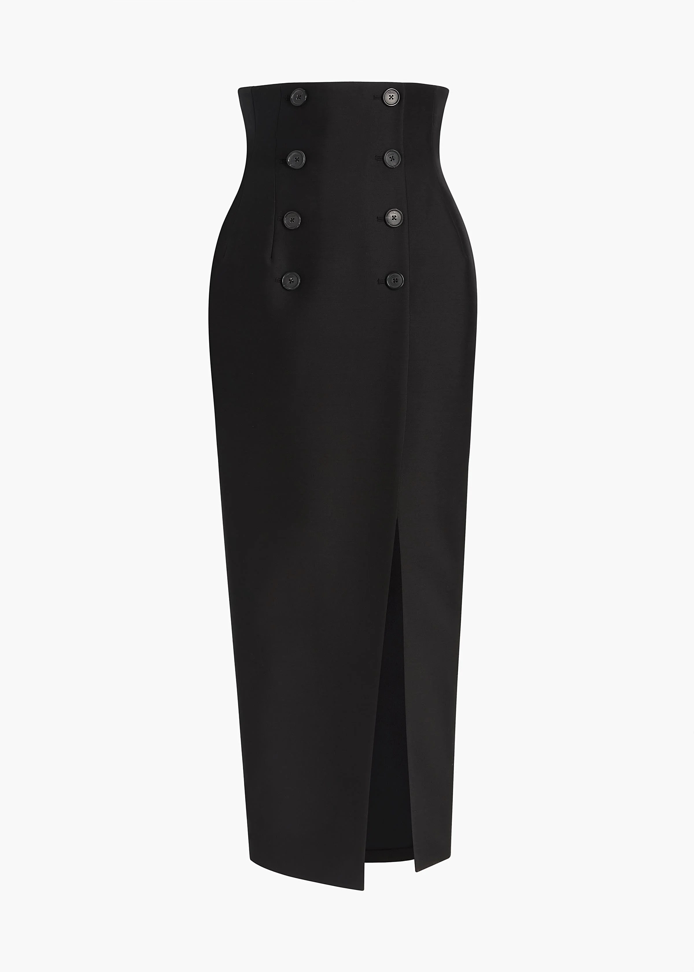 Khaite - Luiza Skirt in Black