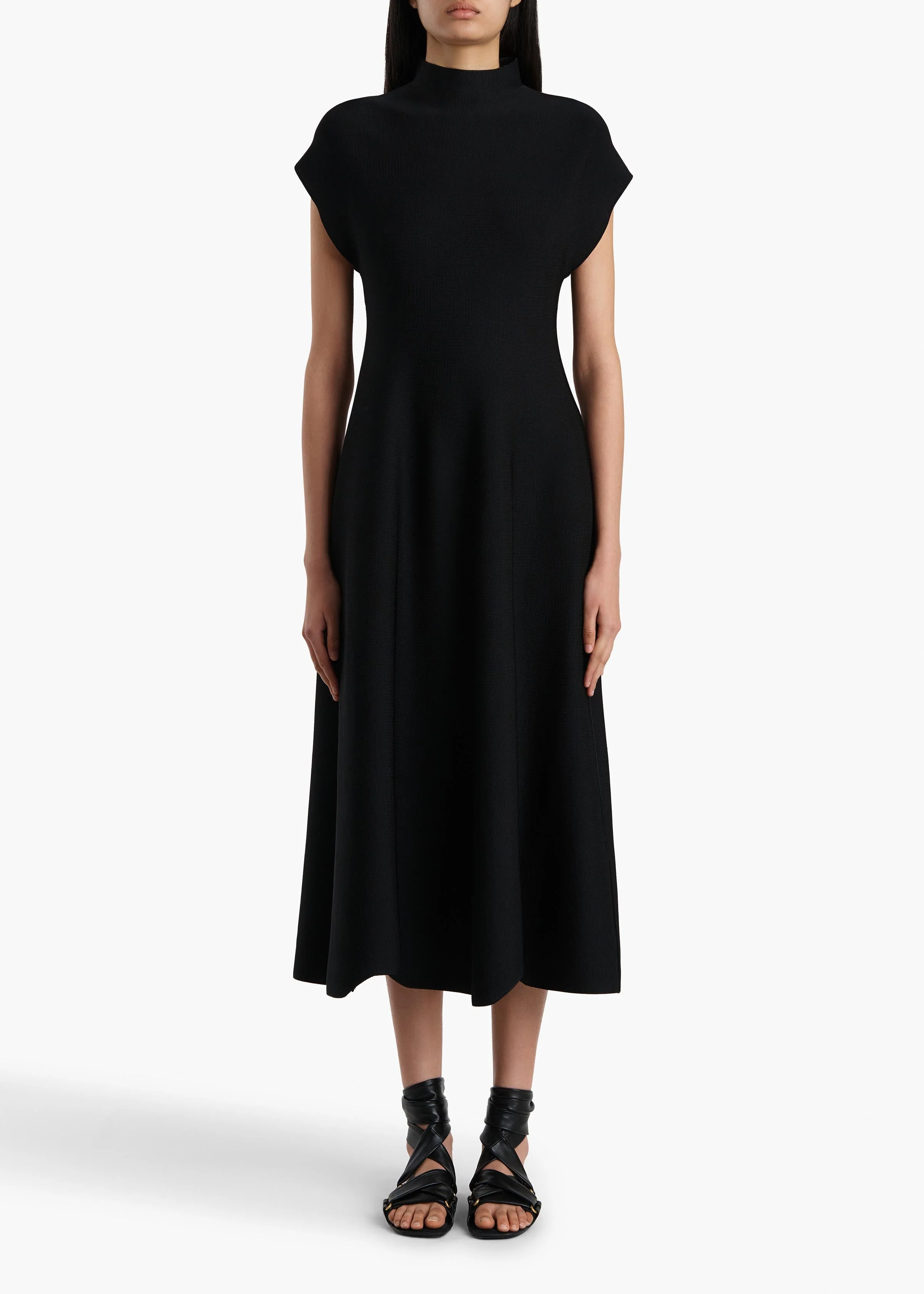 Khaite - Lyra Dress in Black - Image 3