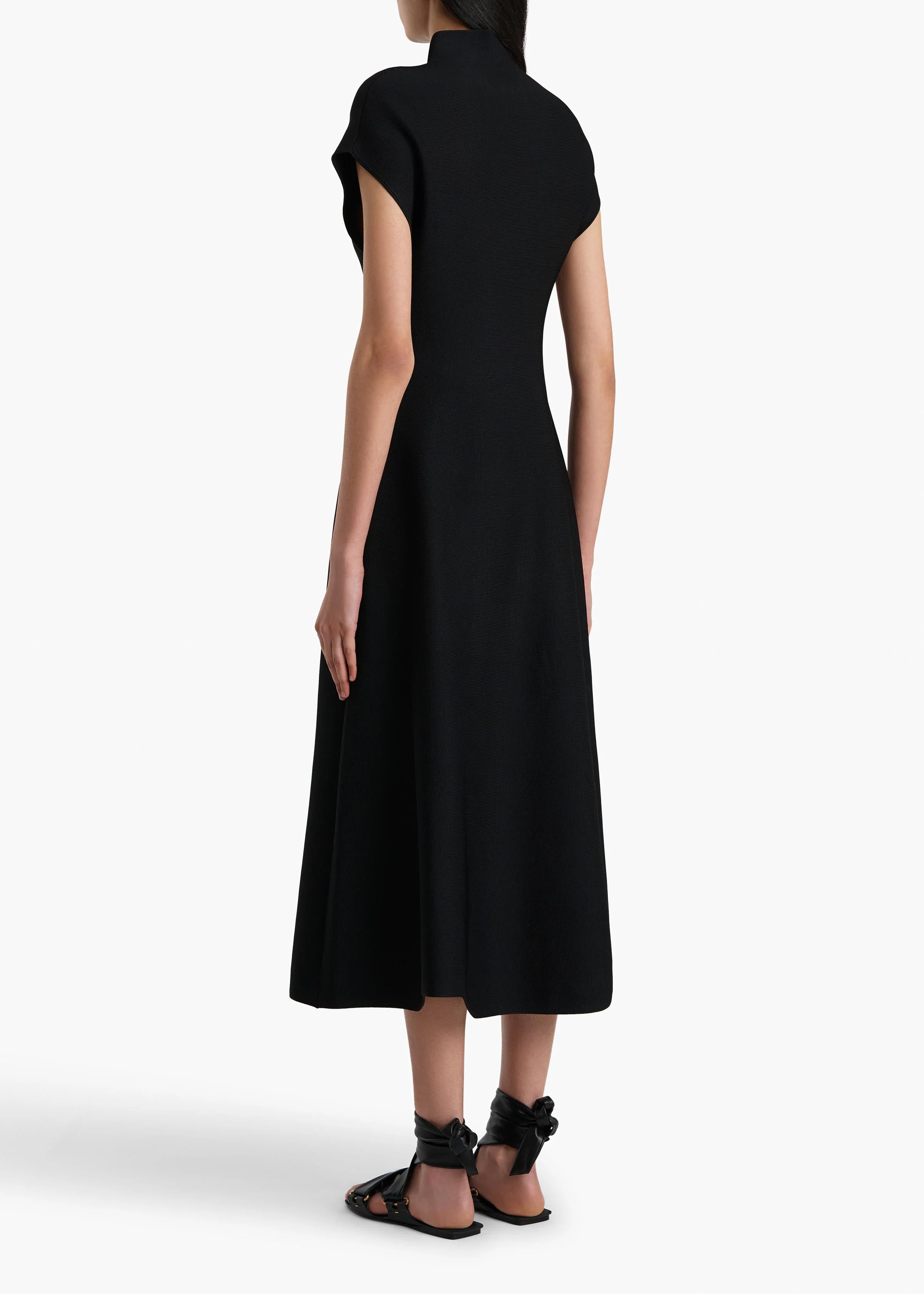 Khaite - Lyra Dress in Black - Image 4