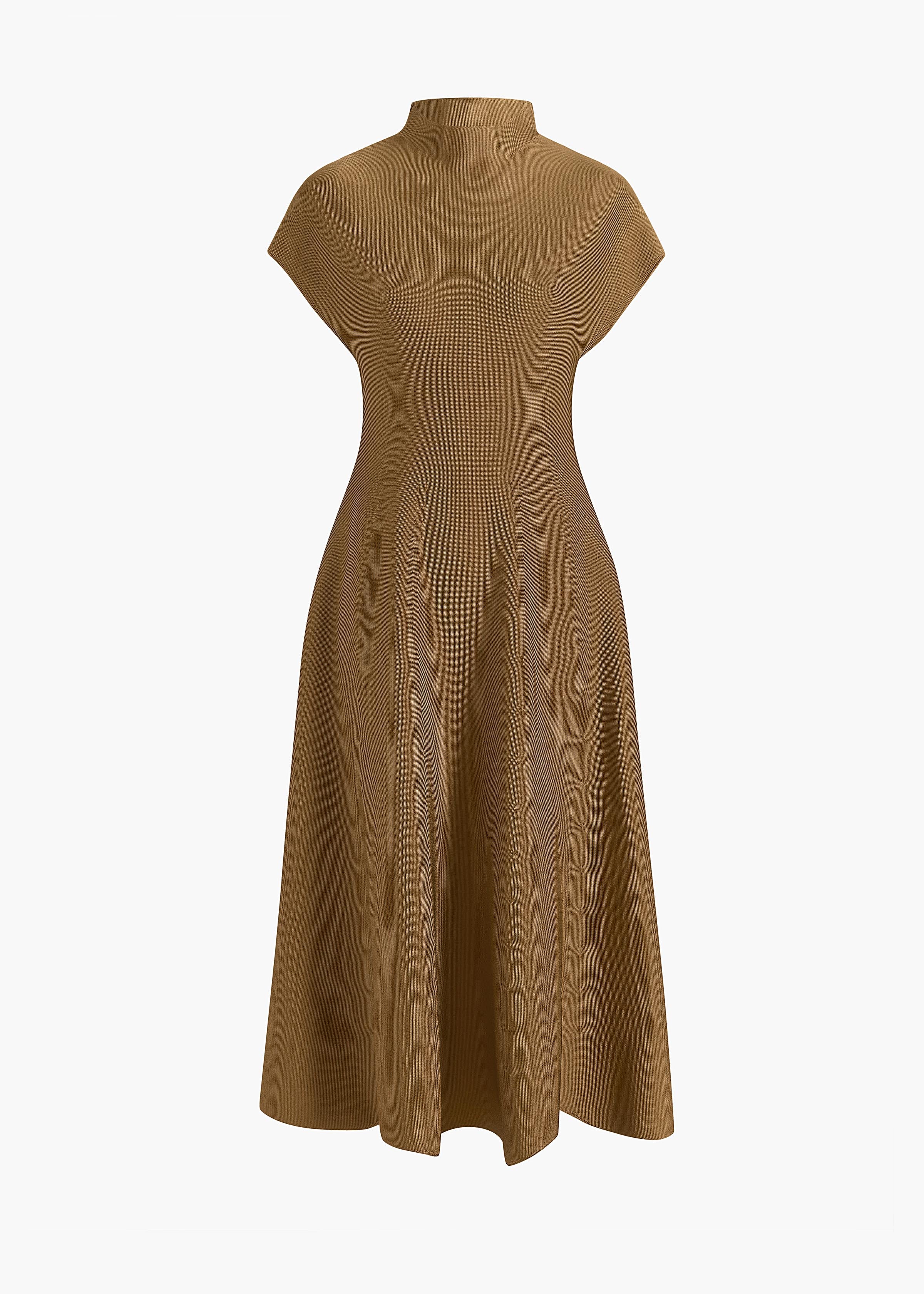 Khaite - Lyra Dress in Carob
