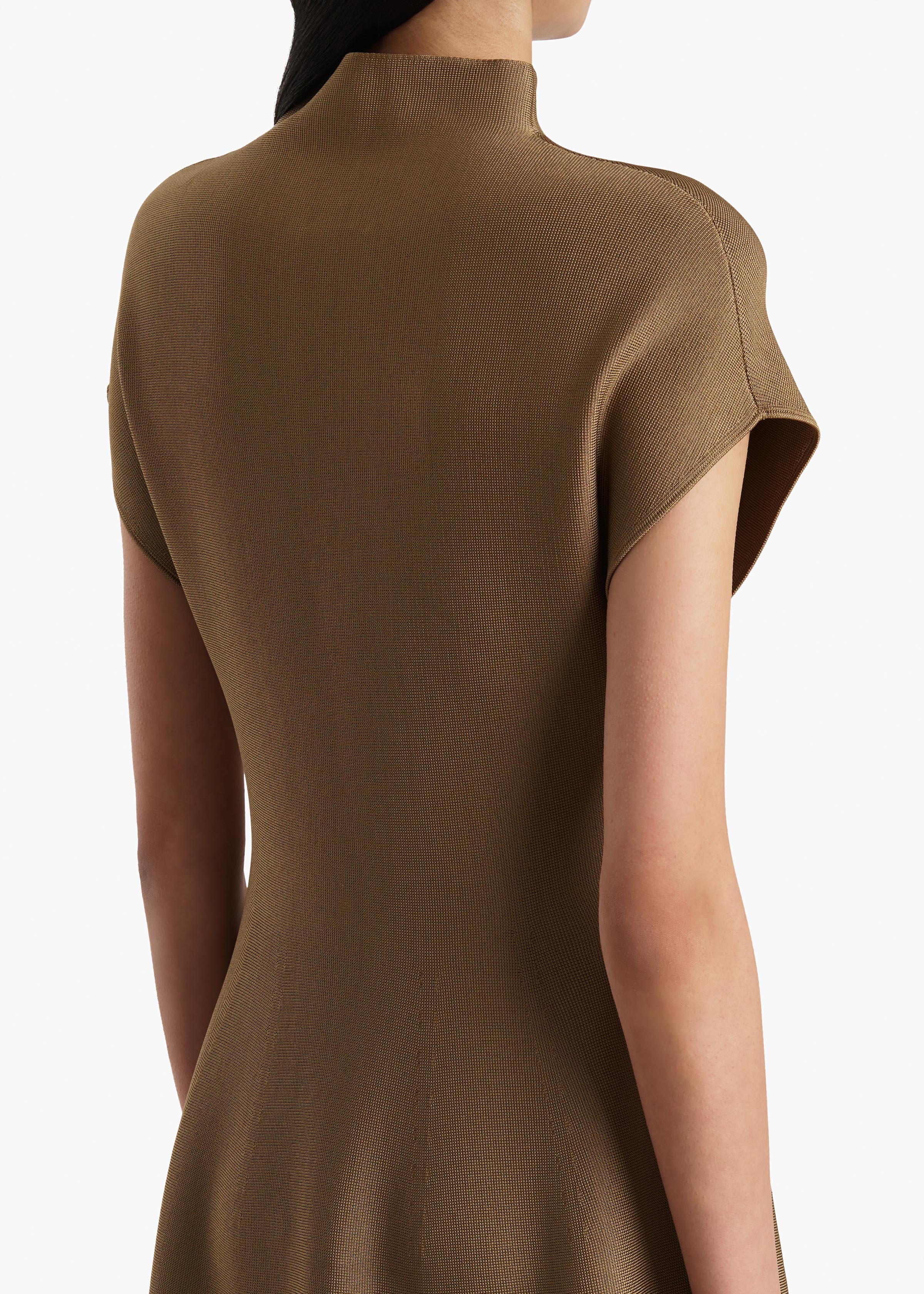 Khaite - Lyra Dress in Carob - Image 6