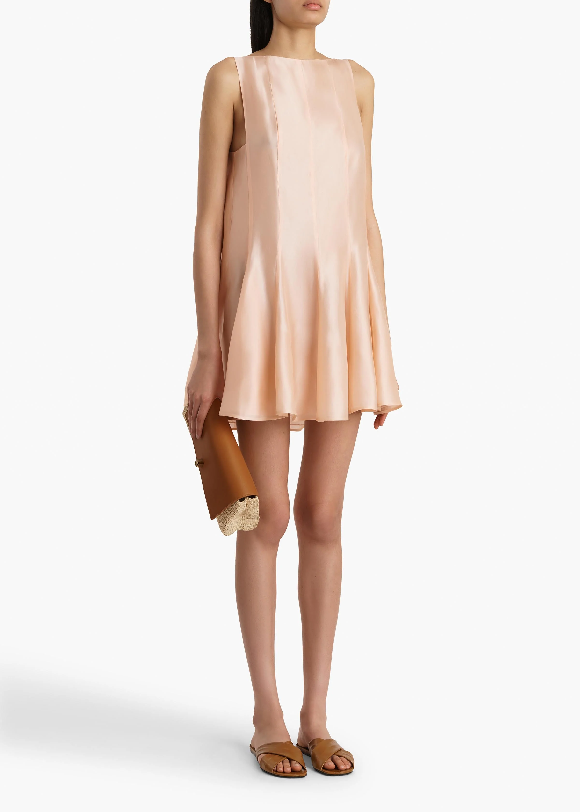 Khaite - Mags Dress in Light Peach - Image 2