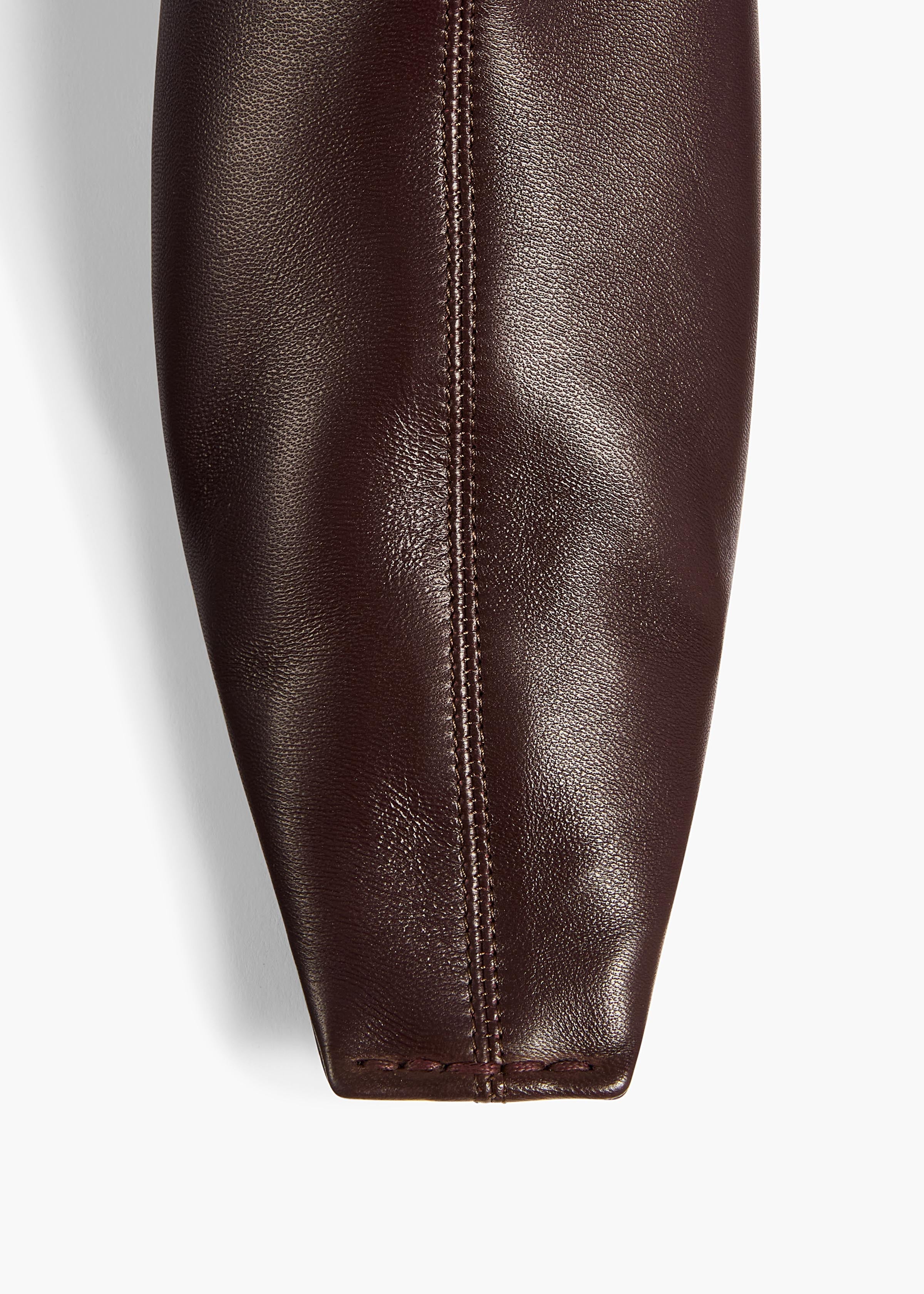 Khaite - Marlene Boot in Rouge Noir - Image 5