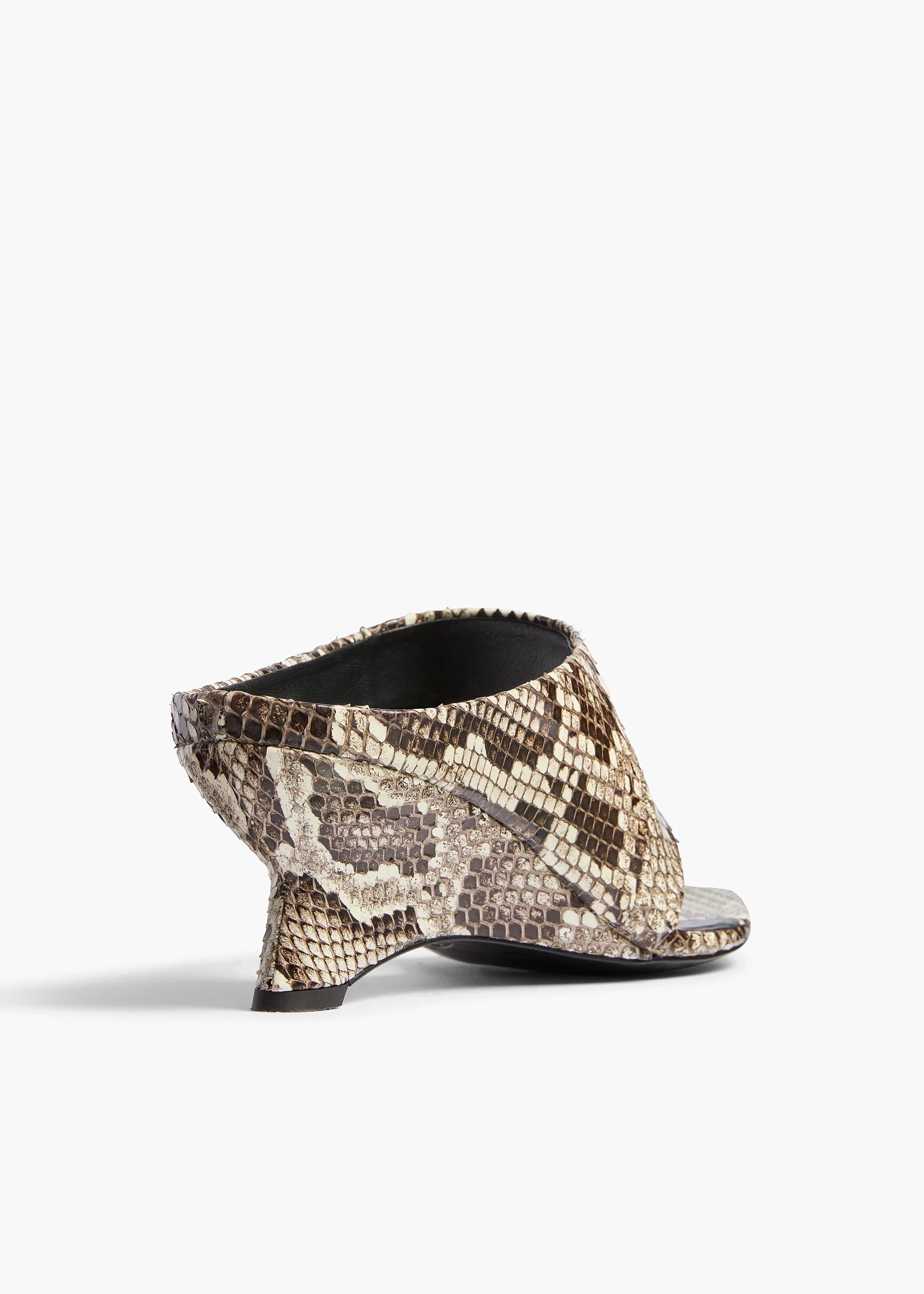 Khaite - Marlow Mule in Natural Python - Image 4