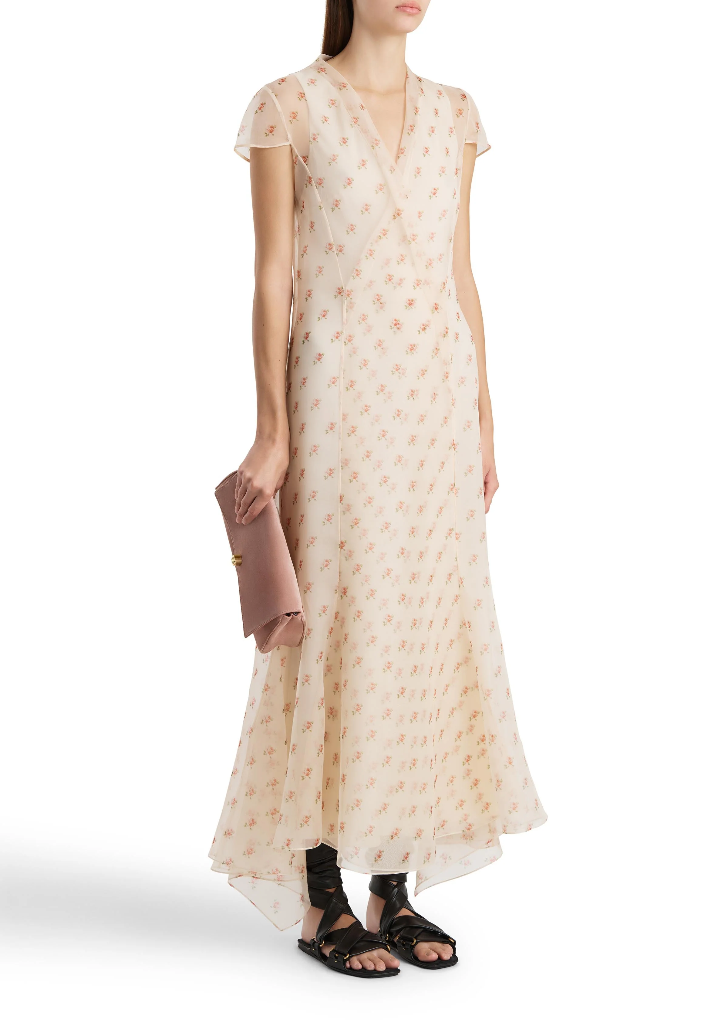 Khaite - Meera Dress in Soft Pink - Image 2