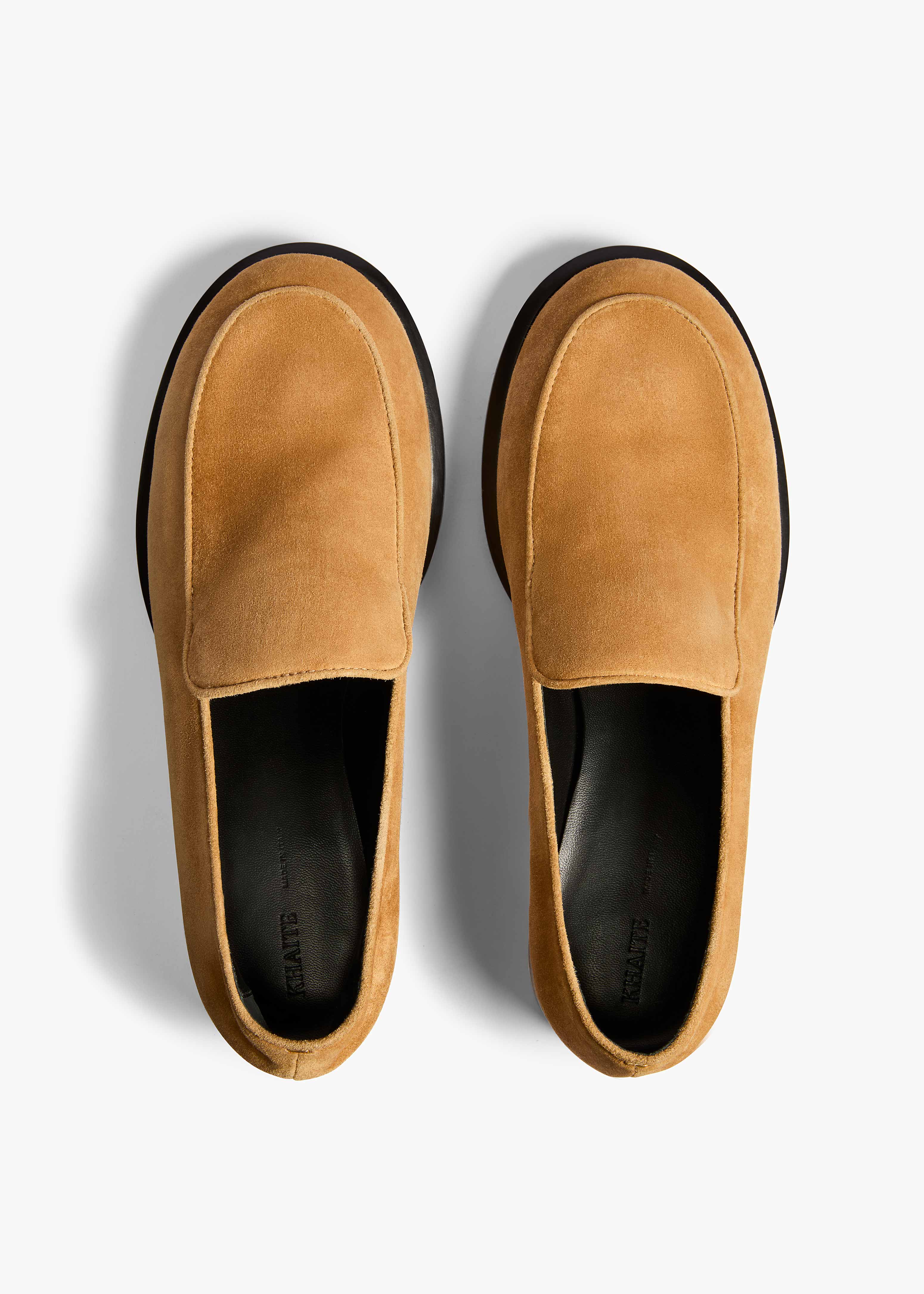 Khaite - Miles Loafer in Goldenrod Suede - Image 2