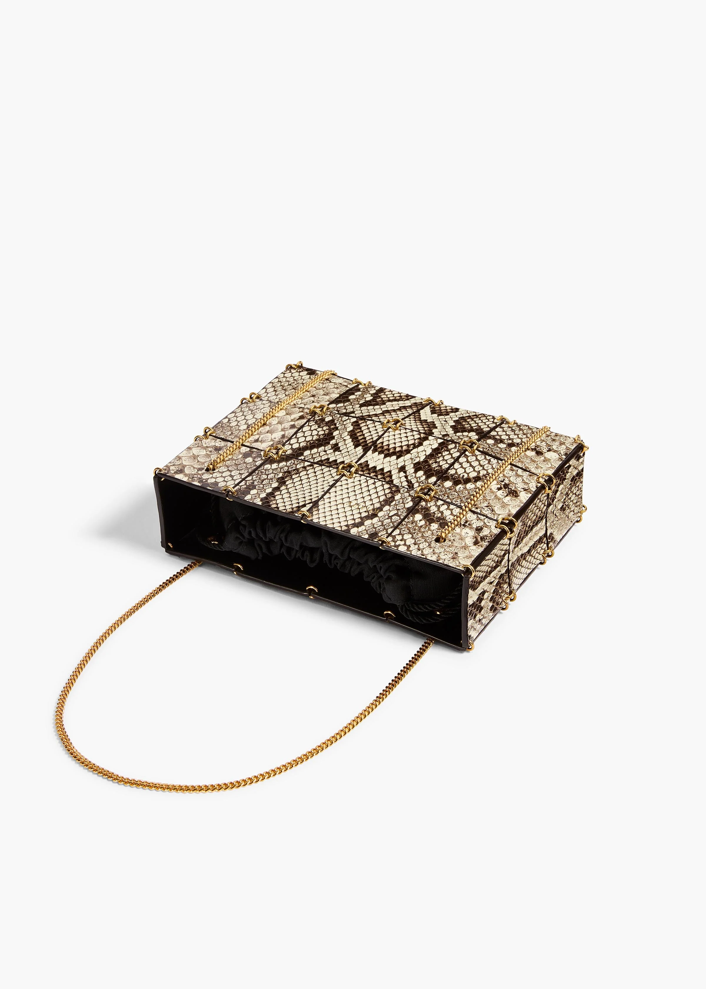 Khaite - Mini Emma Bag in Natural Python - Image 3