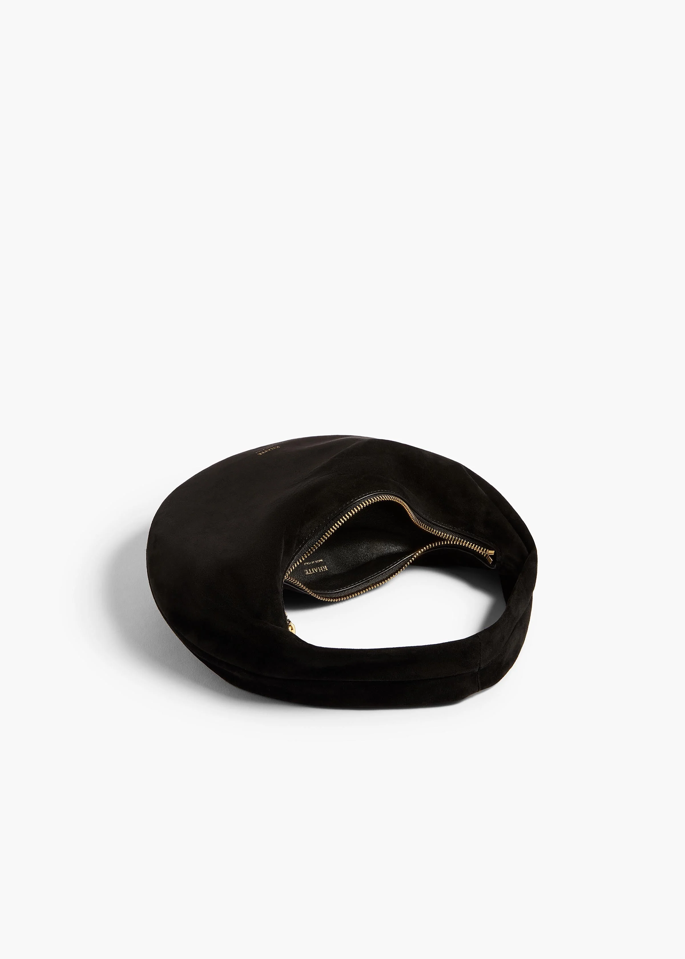 Khaite - Mini Olivia Hobo in Black Suede - Image 3