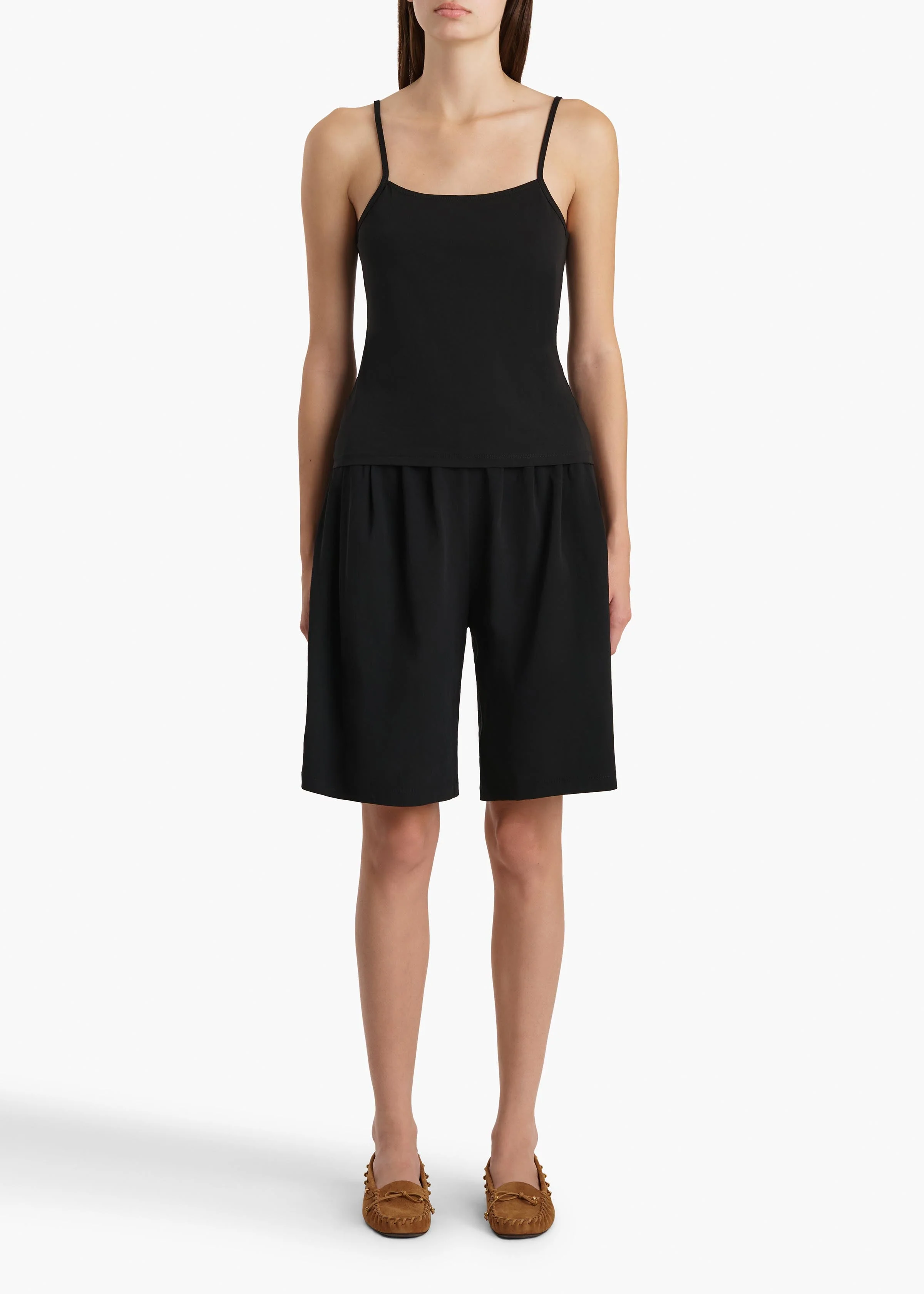 Khaite - Moss Cami in Black - Image 2