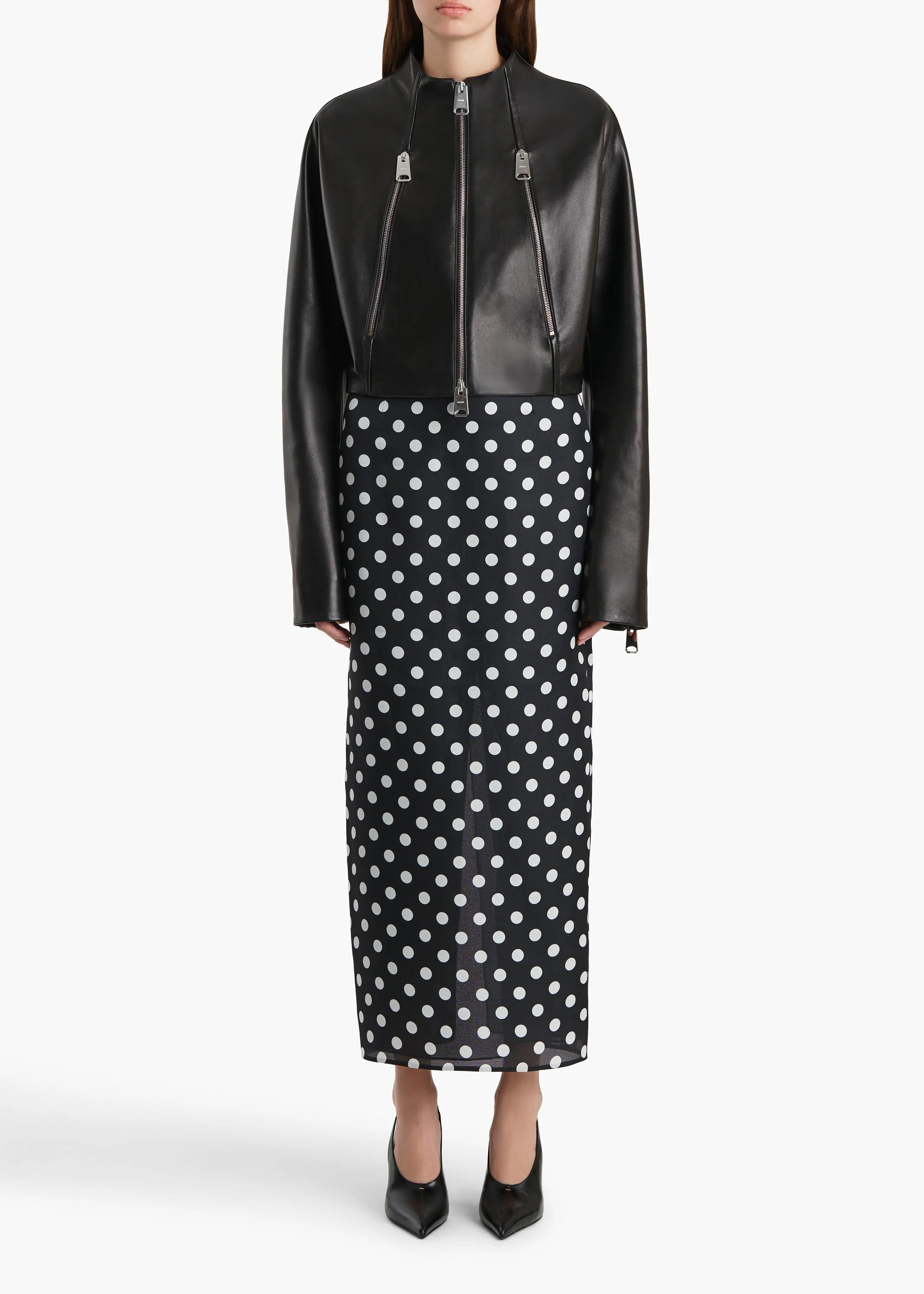 Khaite - Niki Jacket in Black Leather - Image 2