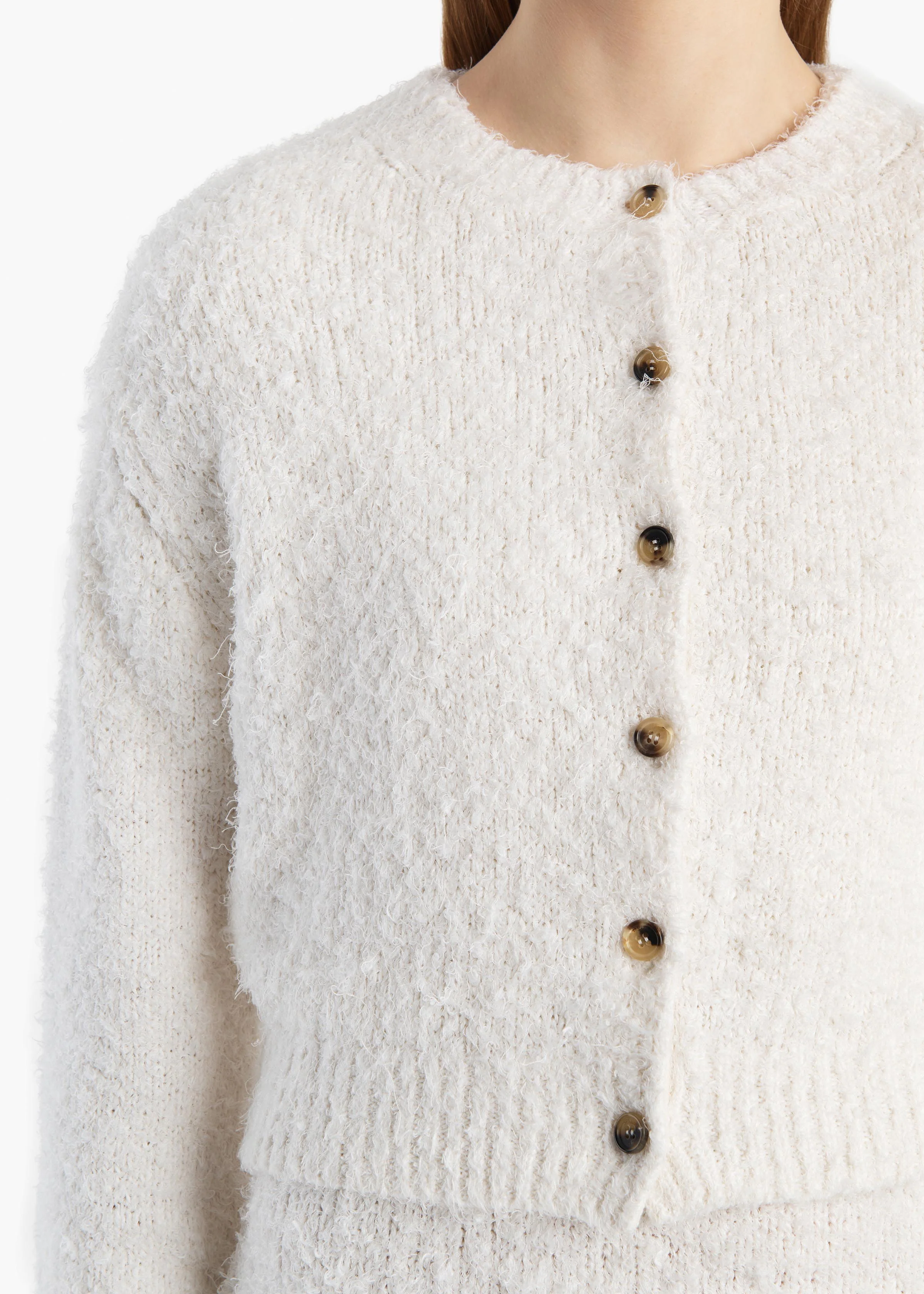 Khaite - Paloma Cardigan in Glaze - Image 5