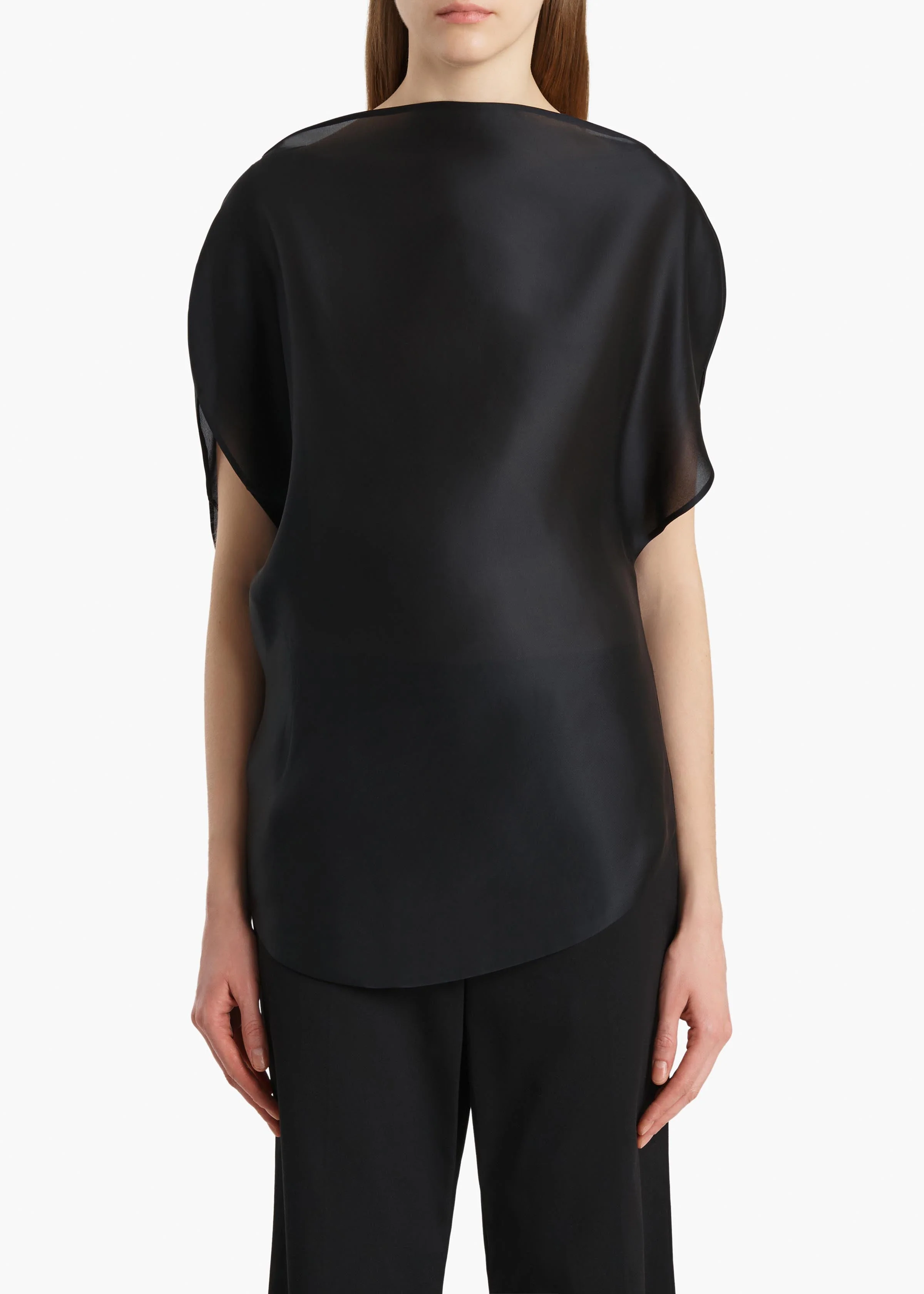 Khaite - Poppi Top in Black - Image 3